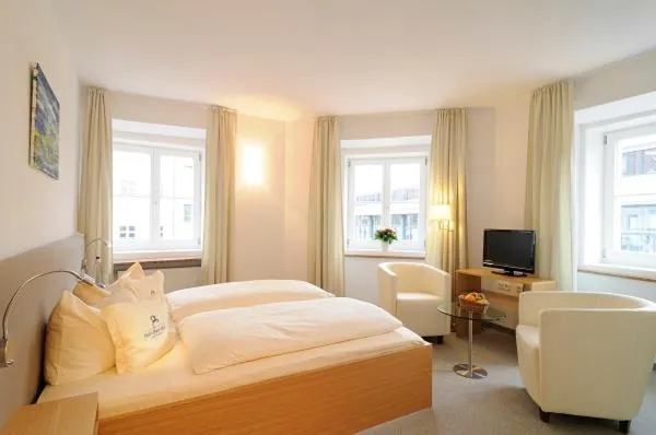 Photo of the whole room, Bed in Hotel Blauer Bock