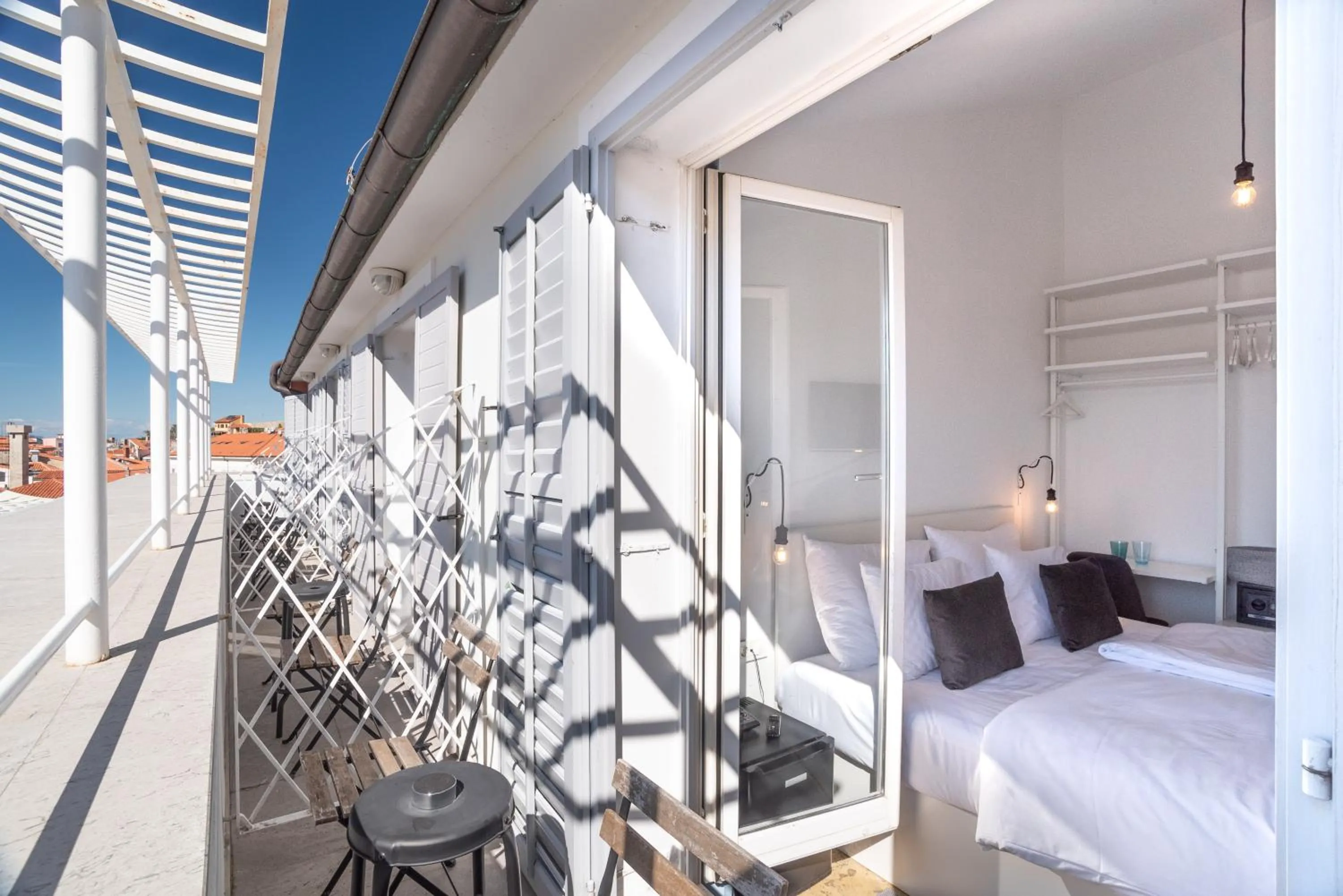 Bed in Art Hotel Tartini