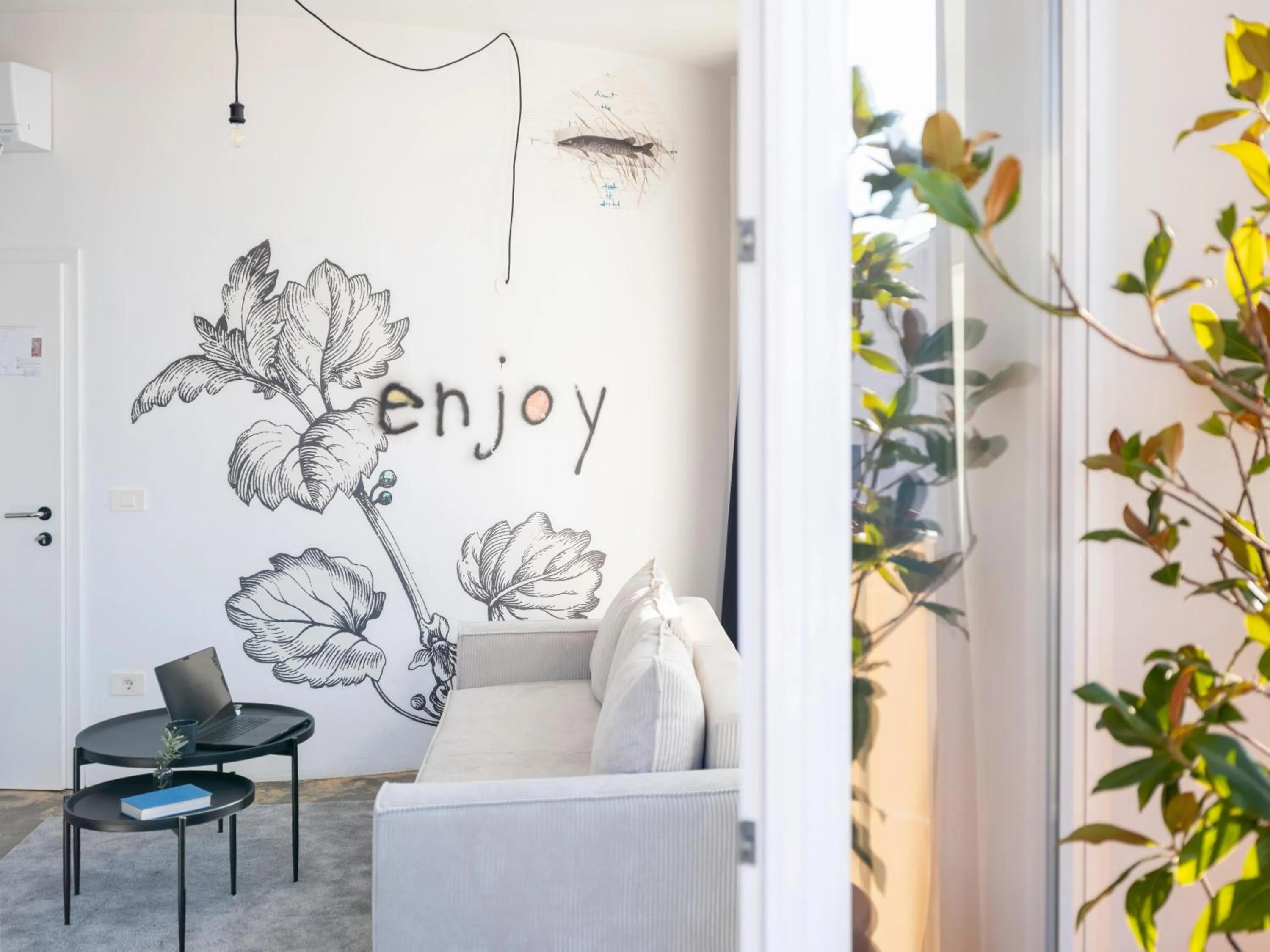 Living room in Art Hotel Tartini