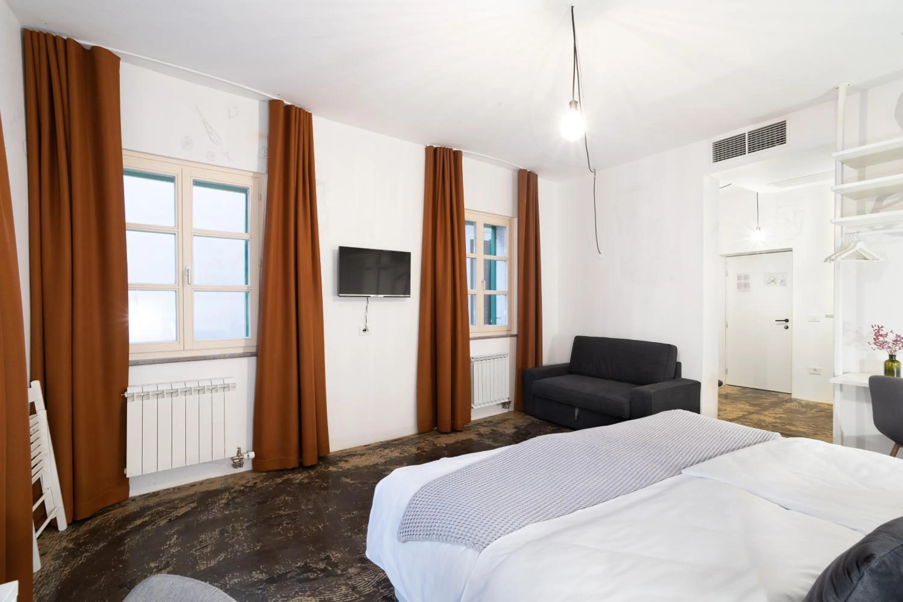 Bed in Art Hotel Tartini