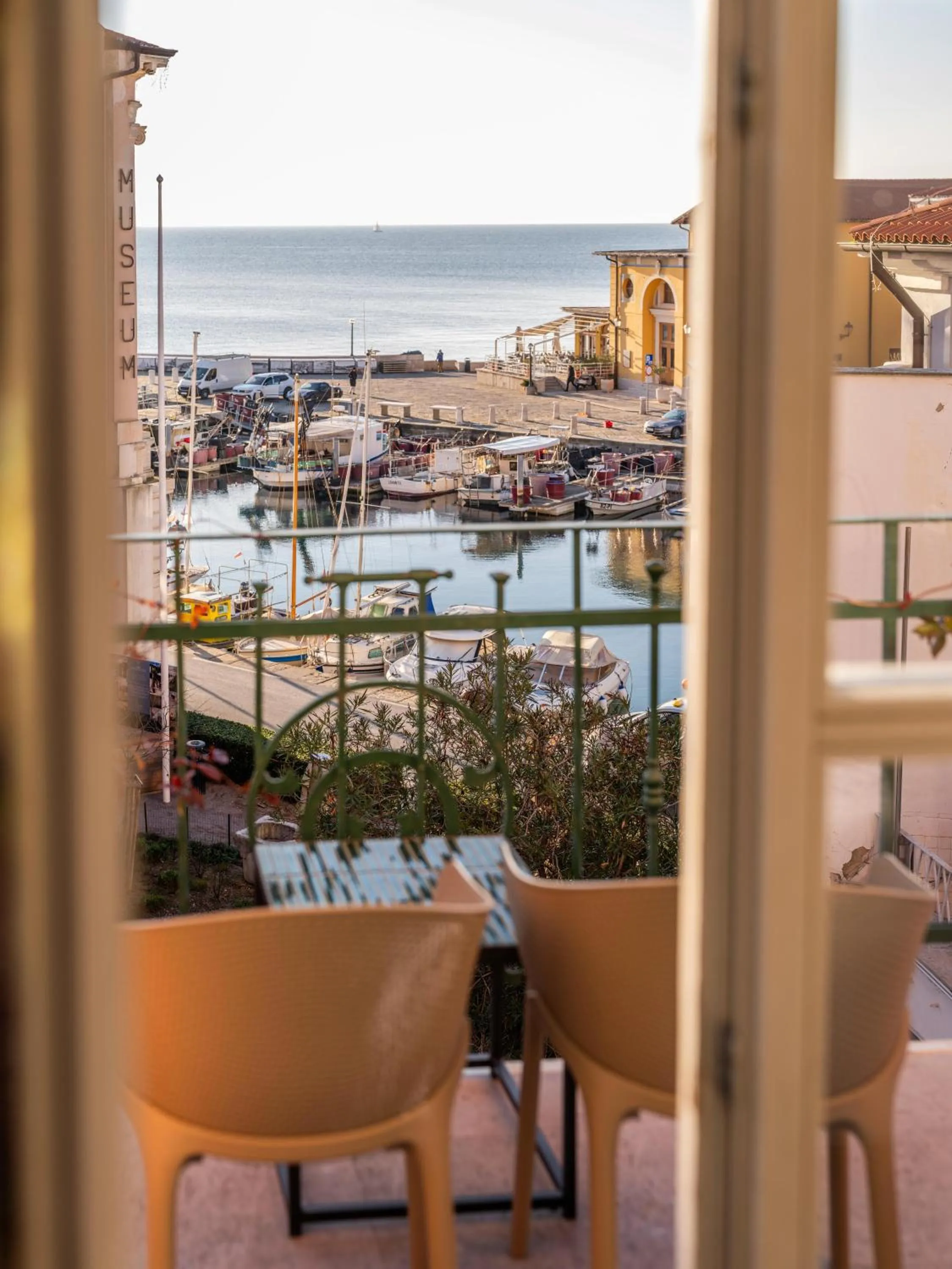 Seating area in Art Hotel Tartini