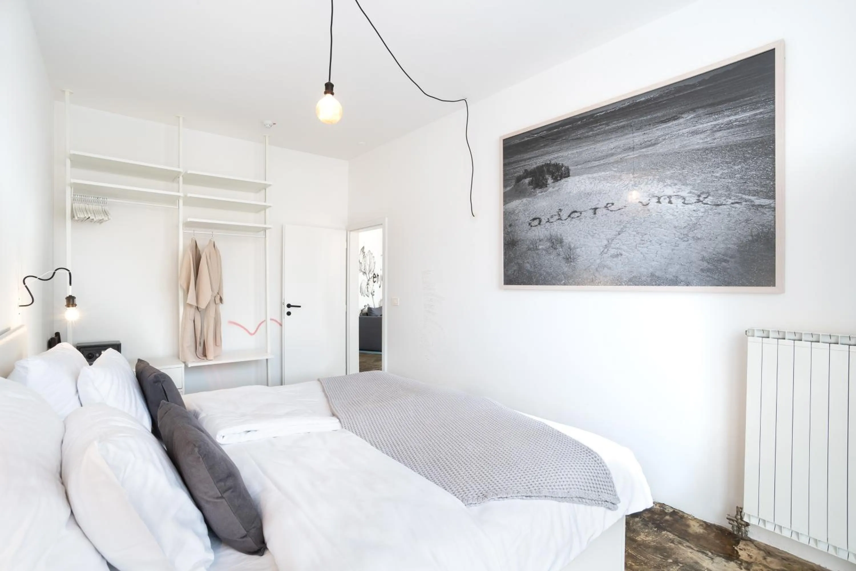 Bed in Art Hotel Tartini