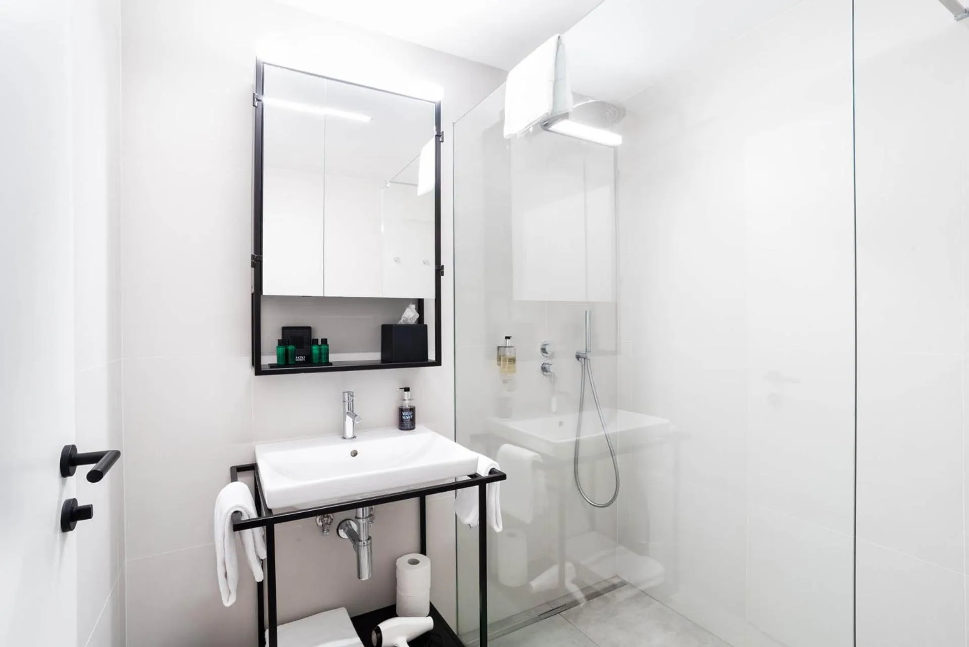 Shower in Art Hotel Tartini