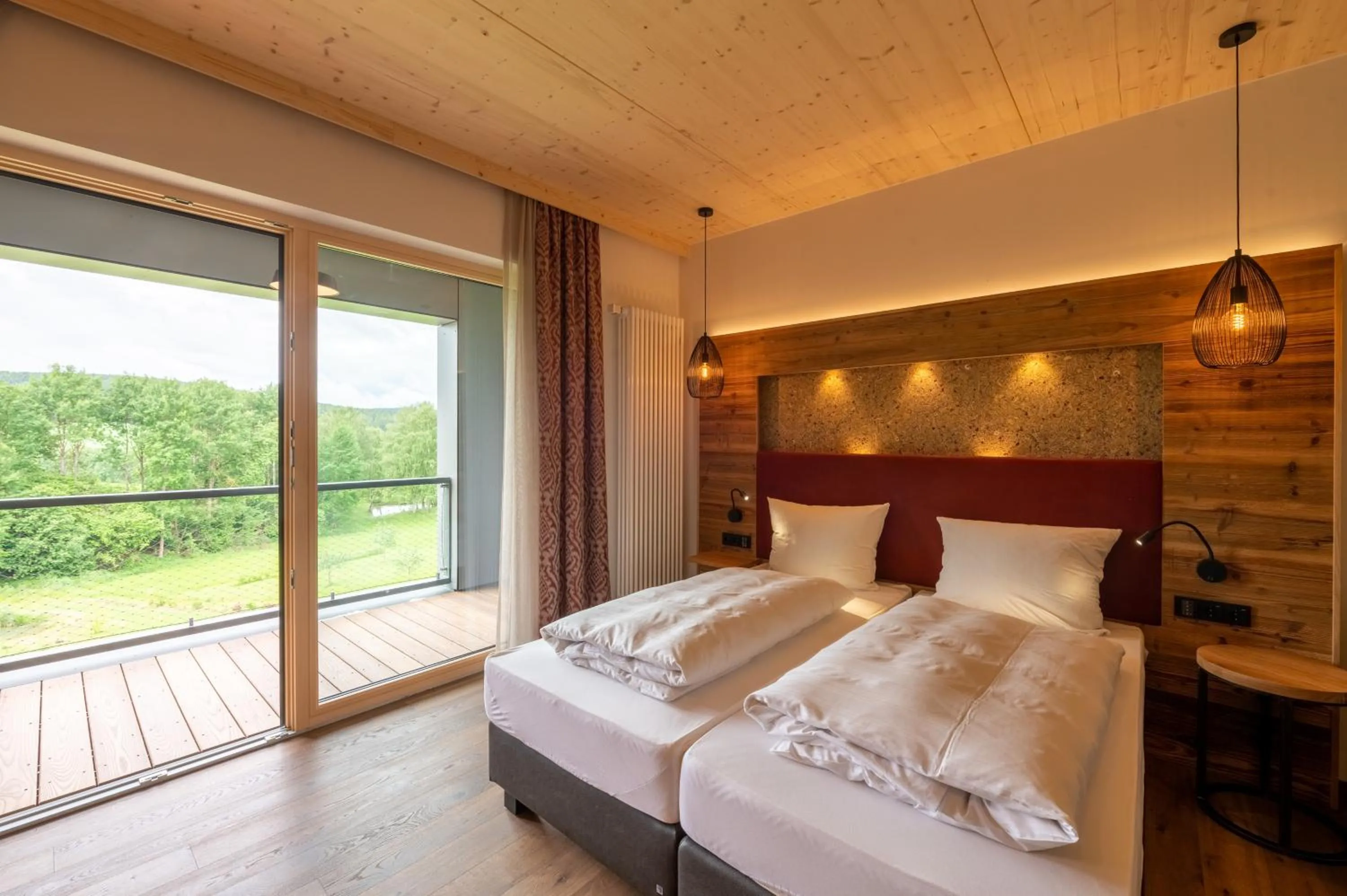 Photo of the whole room, Bed in Landhotel Zum Goldenen Kreuz