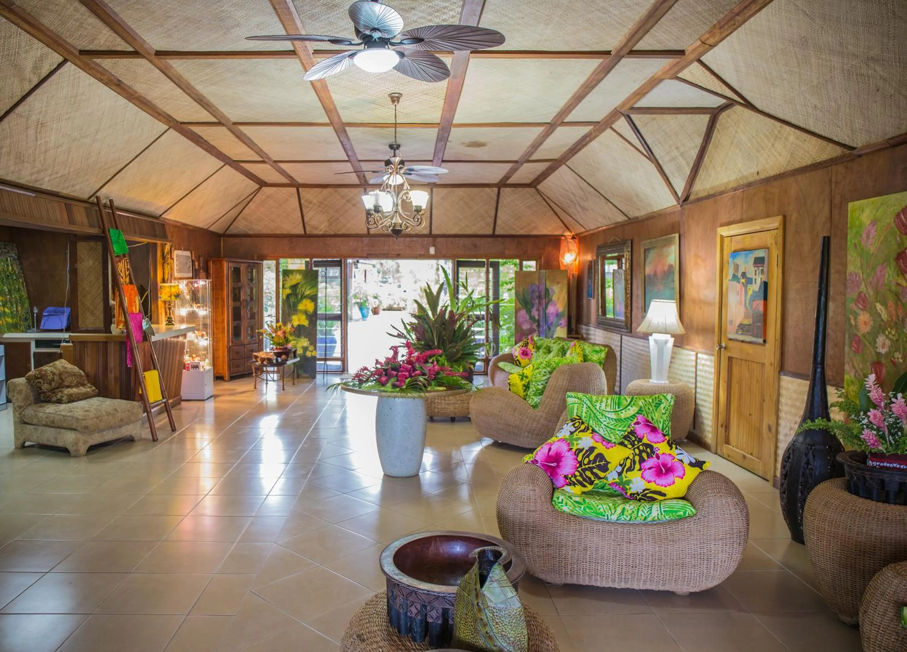 Lobby or reception in Le Vasa Resort