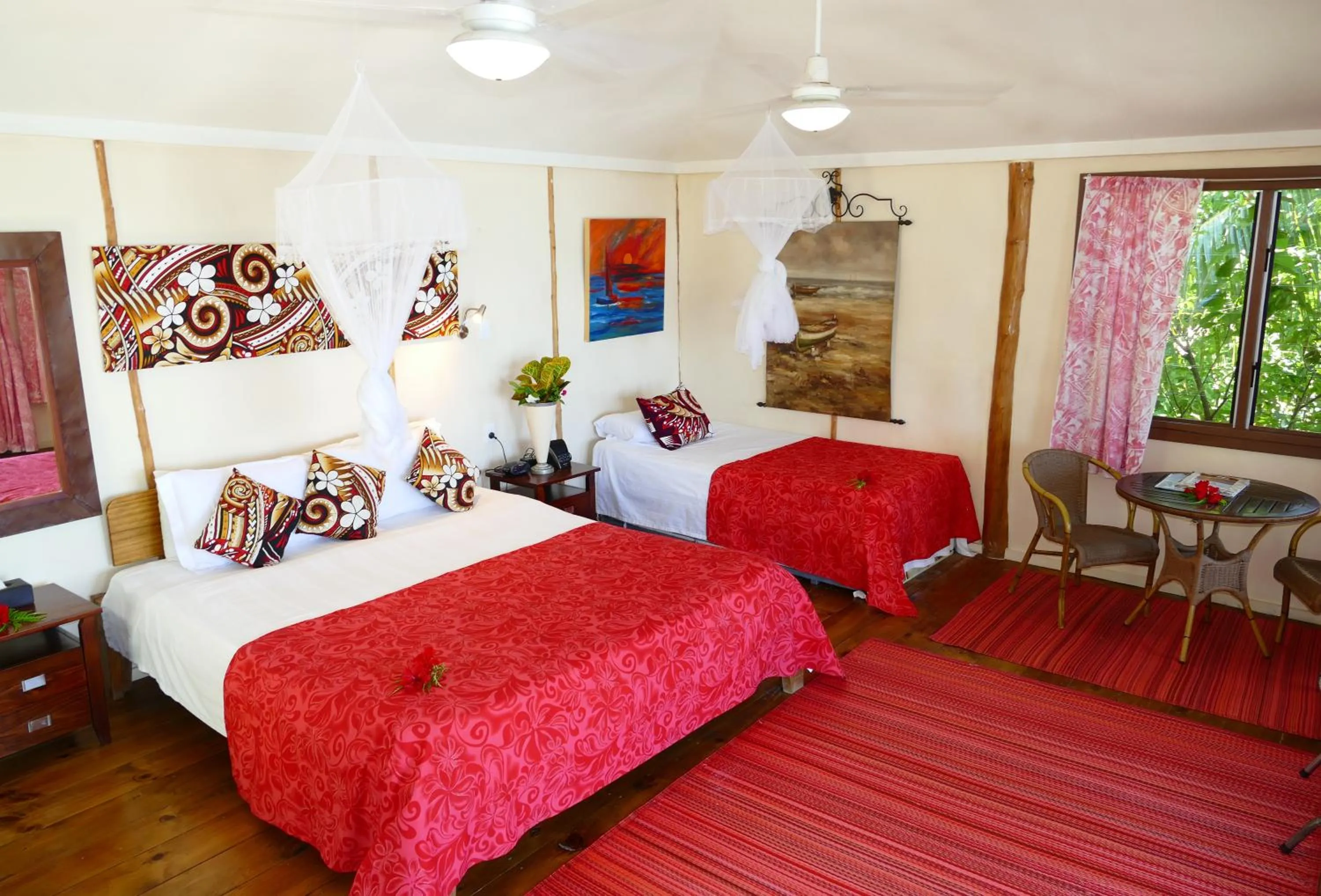 Bed in Le Vasa Resort