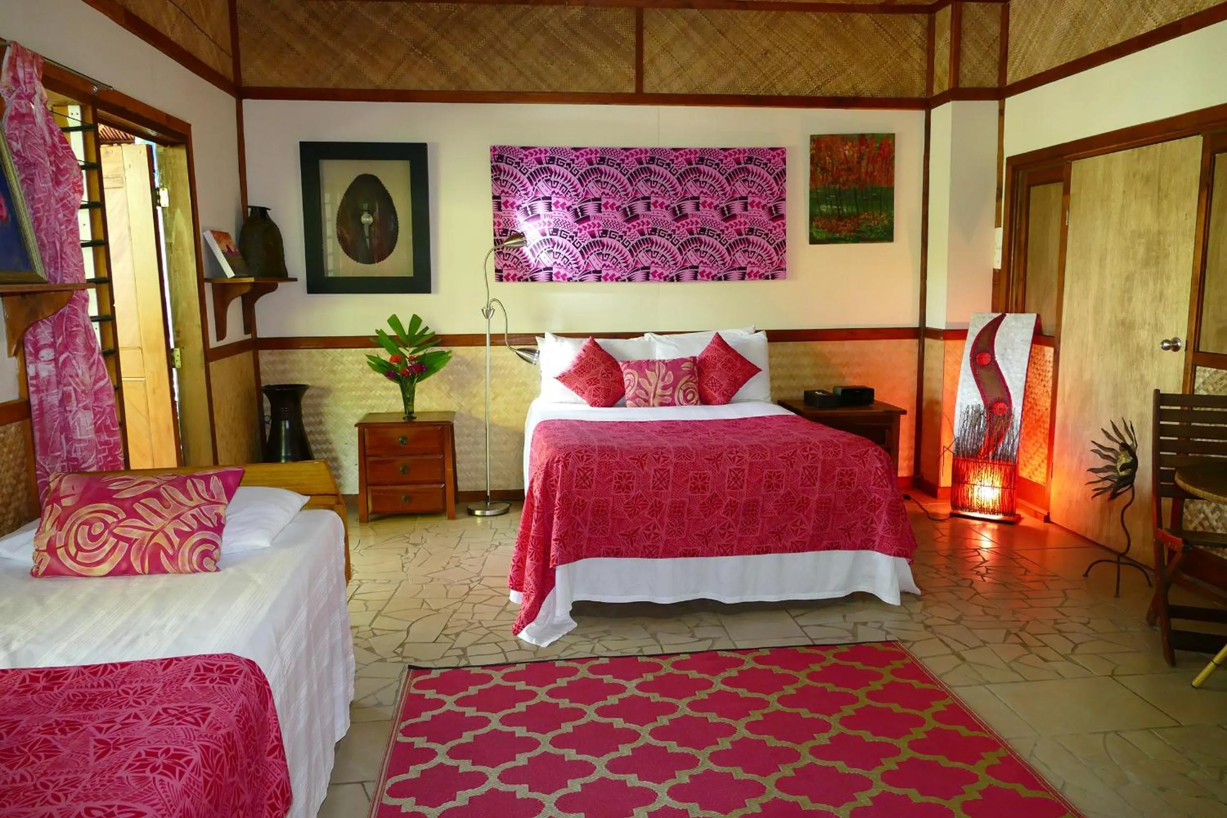 Bed in Le Vasa Resort