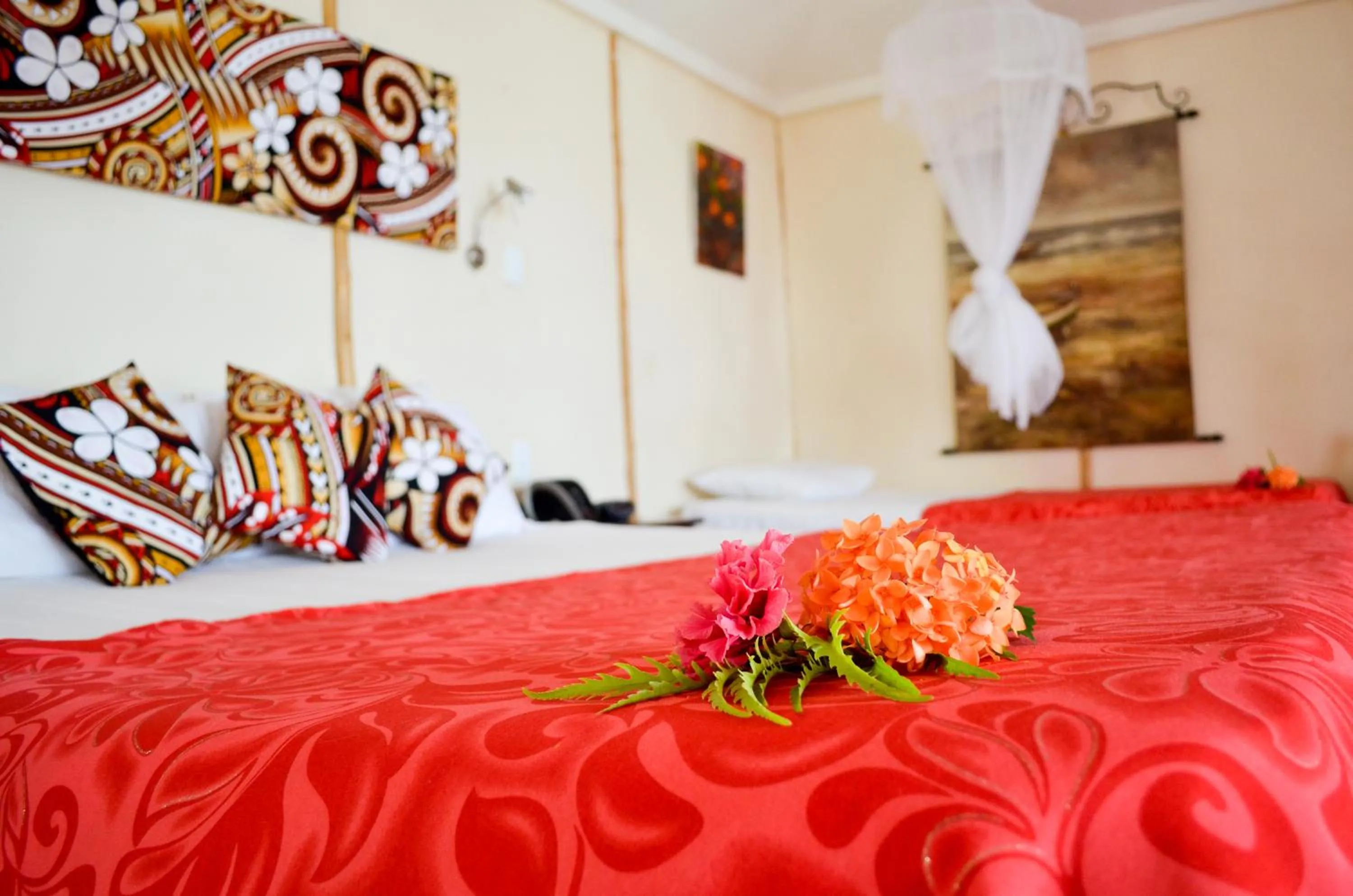 Bed in Le Vasa Resort