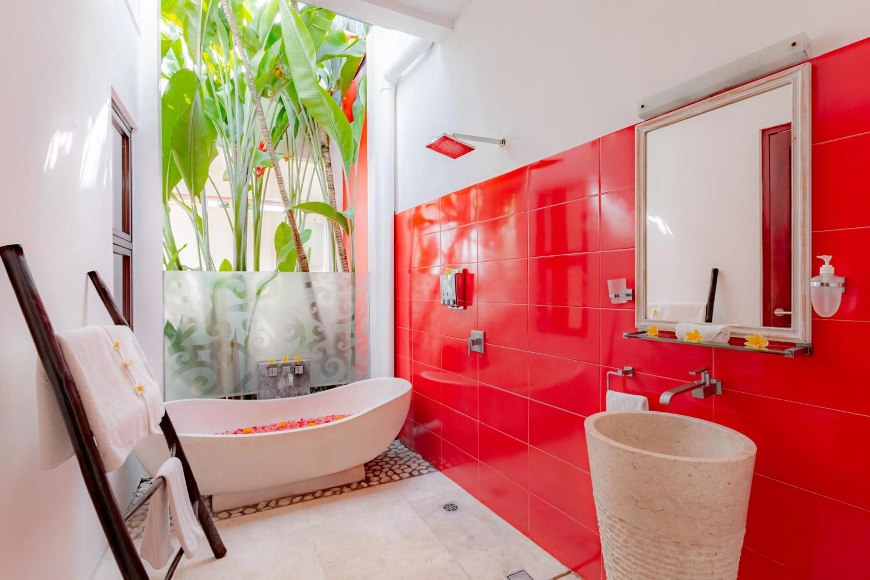 Shower in Bali Ginger Suites & Villa