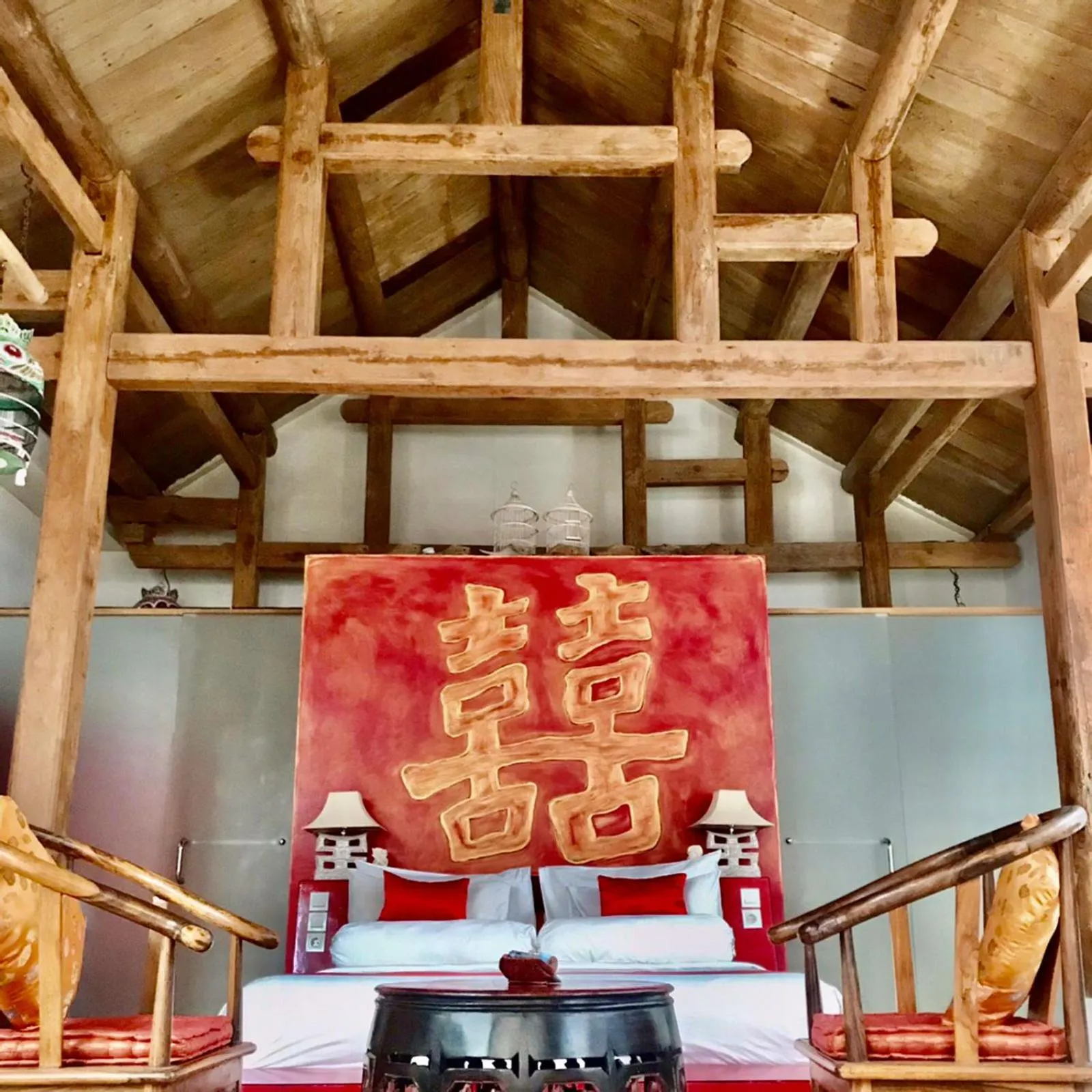 Bed in Bali Ginger Suites & Villa