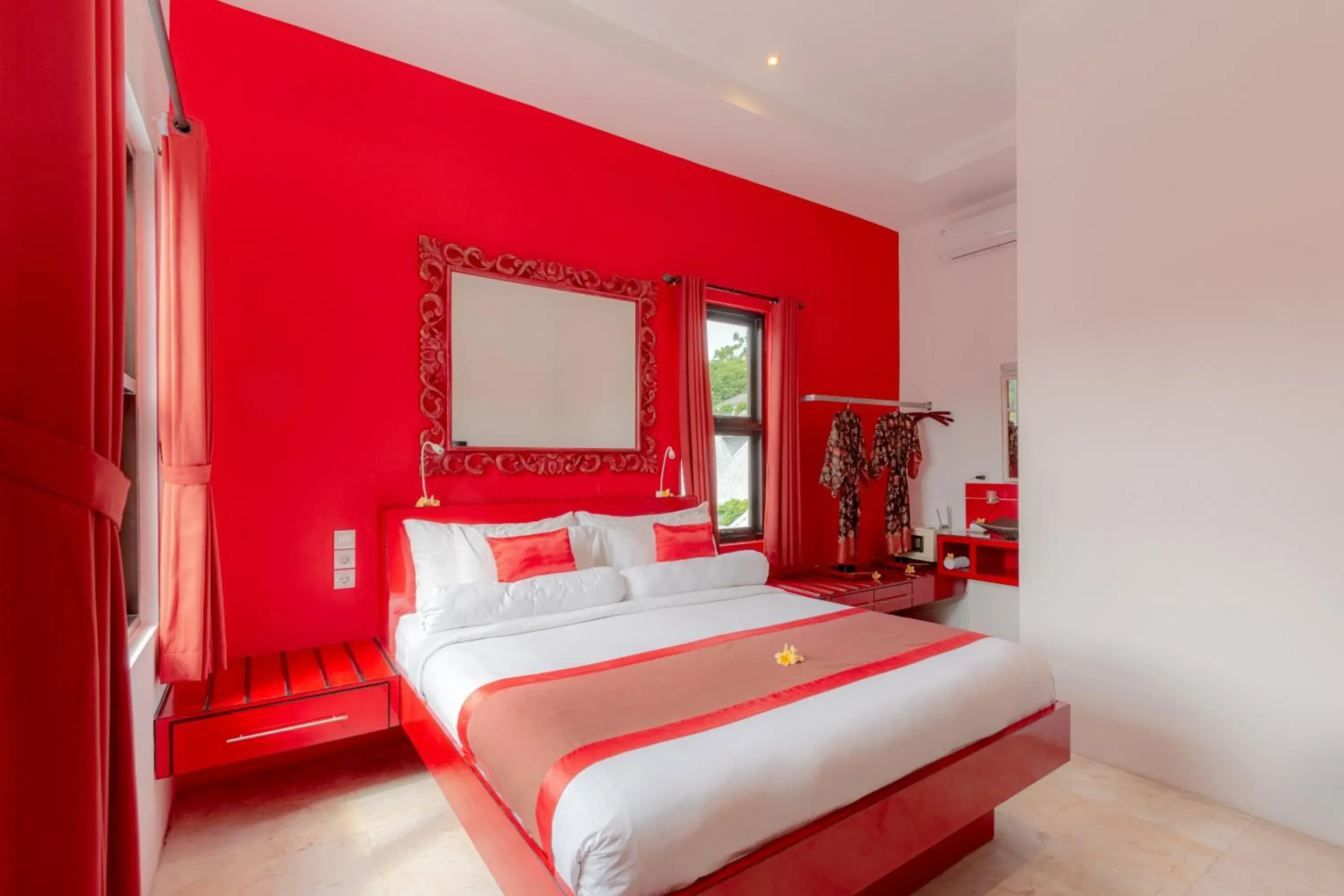 Deluxe Double Room in Bali Ginger Suites & Villa Deluxe Double Room in Bali Ginger Suites & Villa