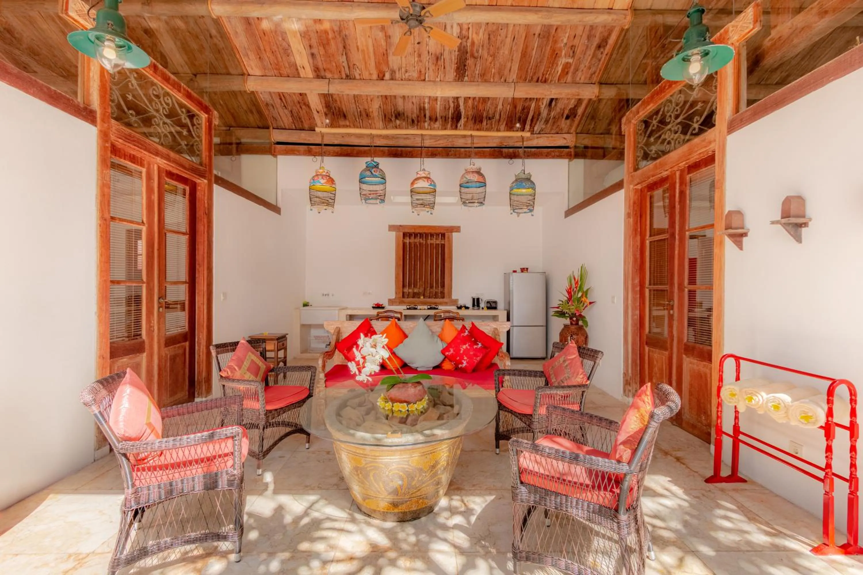 Patio in Bali Ginger Suites & Villa