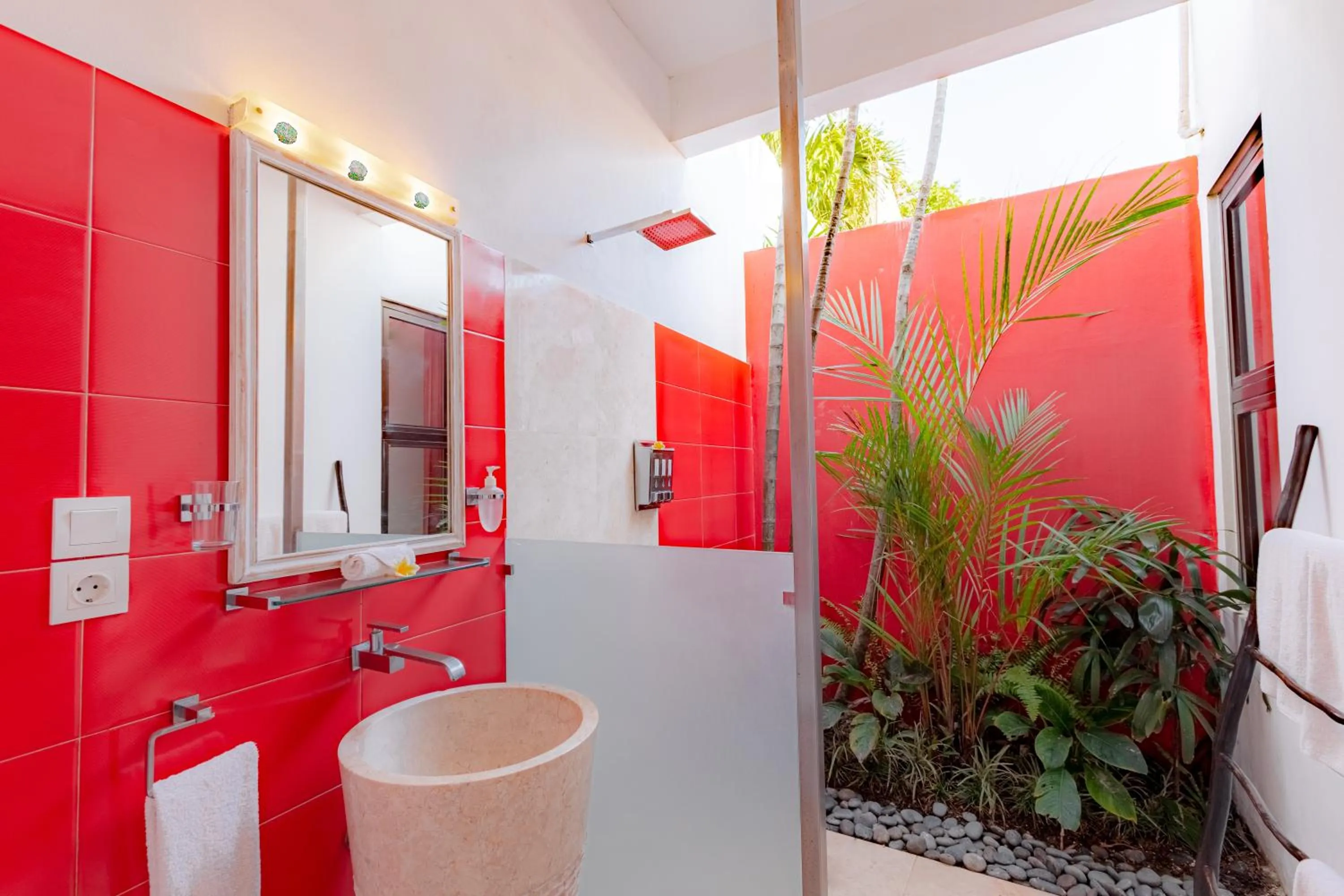 Shower in Bali Ginger Suites & Villa