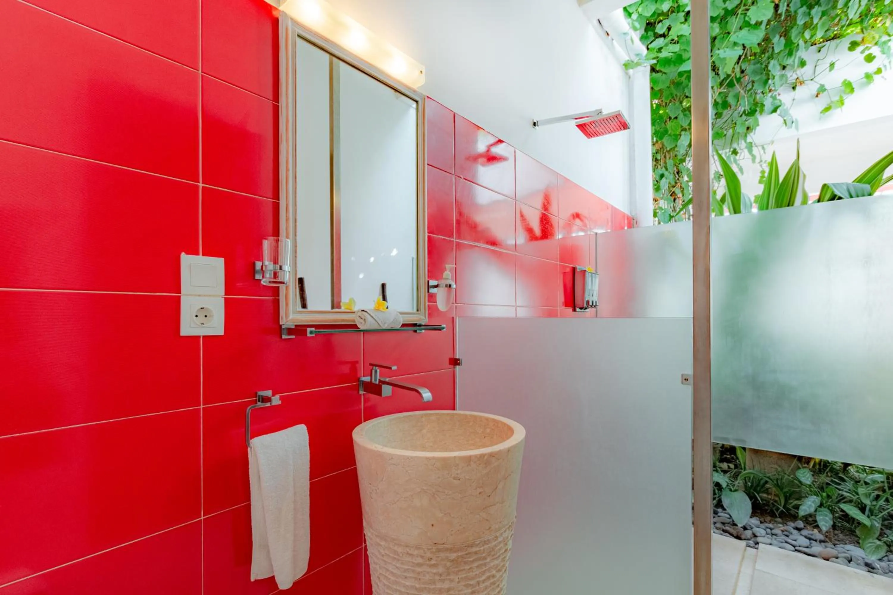 Shower in Bali Ginger Suites & Villa