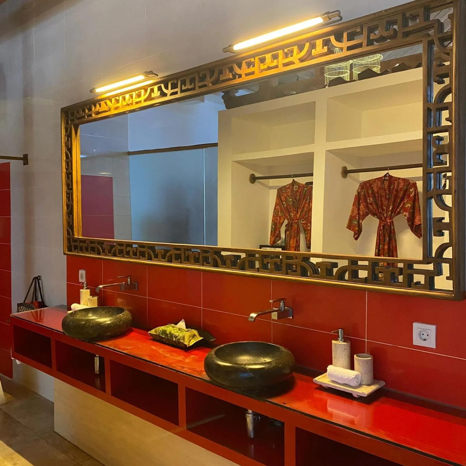 Bathroom in Bali Ginger Suites & Villa