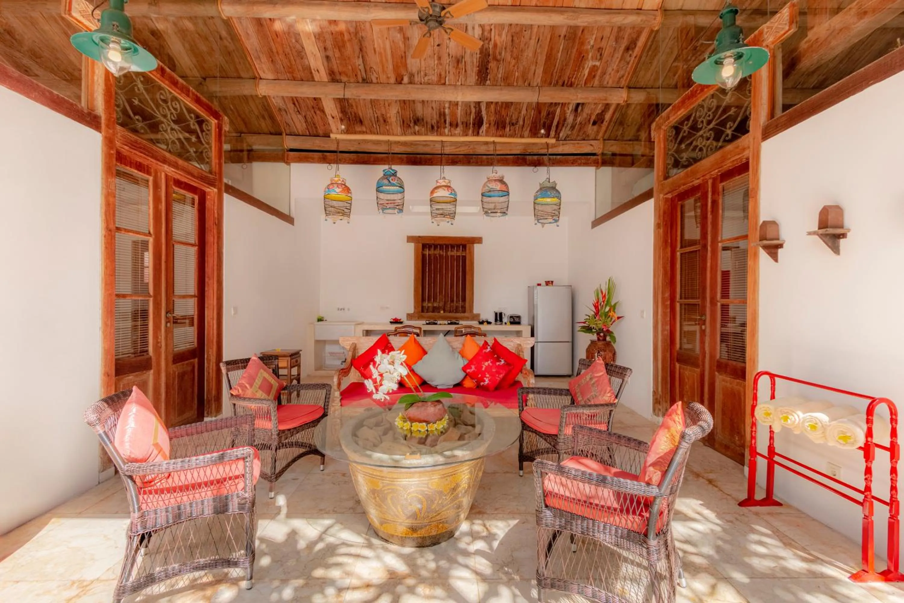 Living room in Bali Ginger Suites & Villa