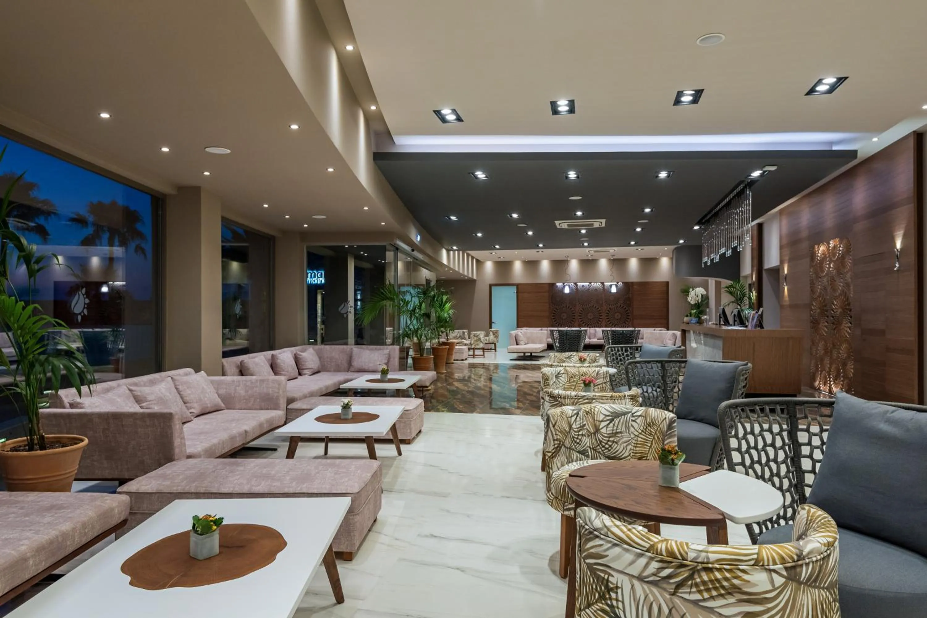 Lobby or reception in Solimar Aquamarine Resort