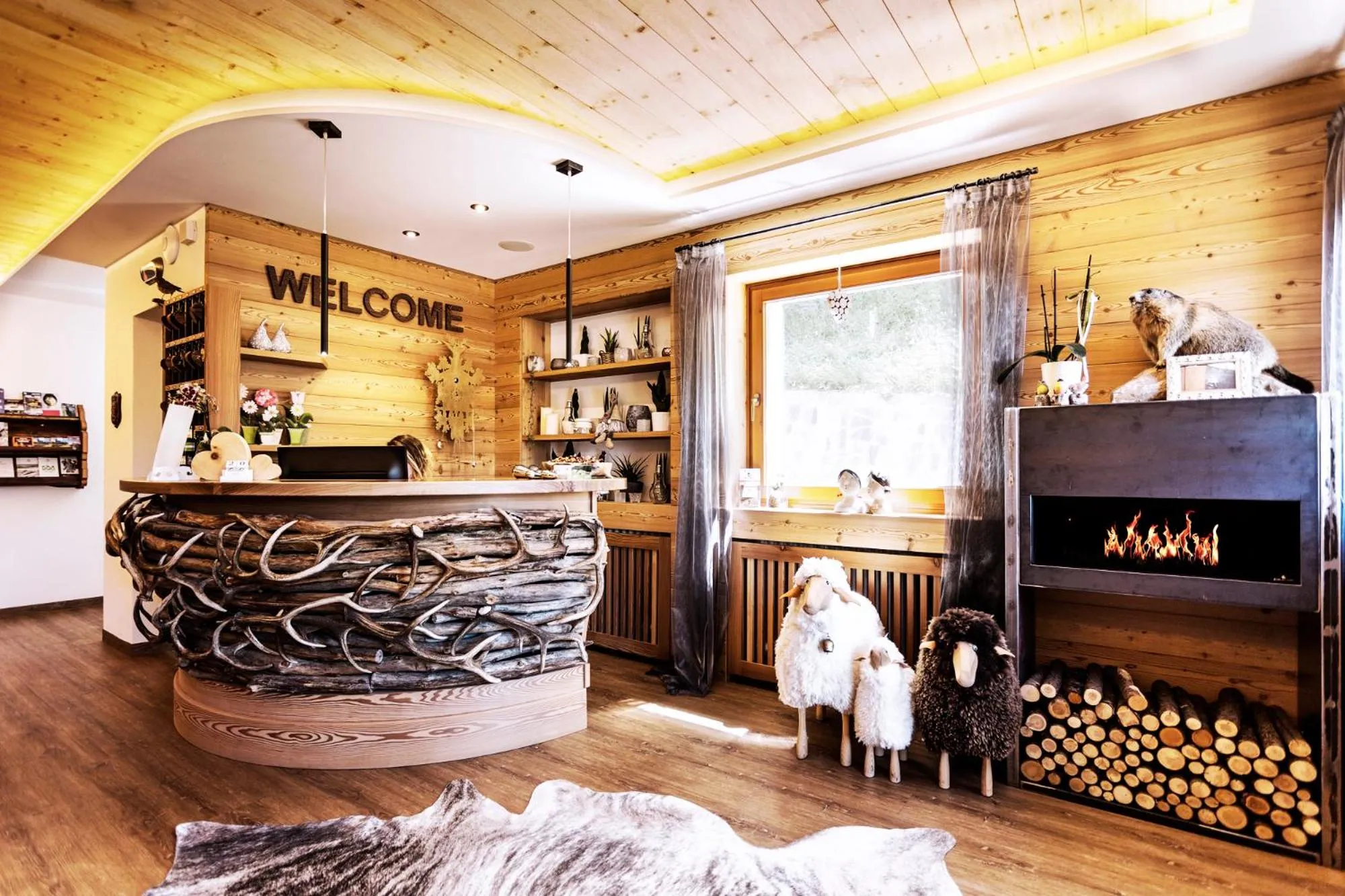 Lounge or bar in Hotel Jägerheim 3S