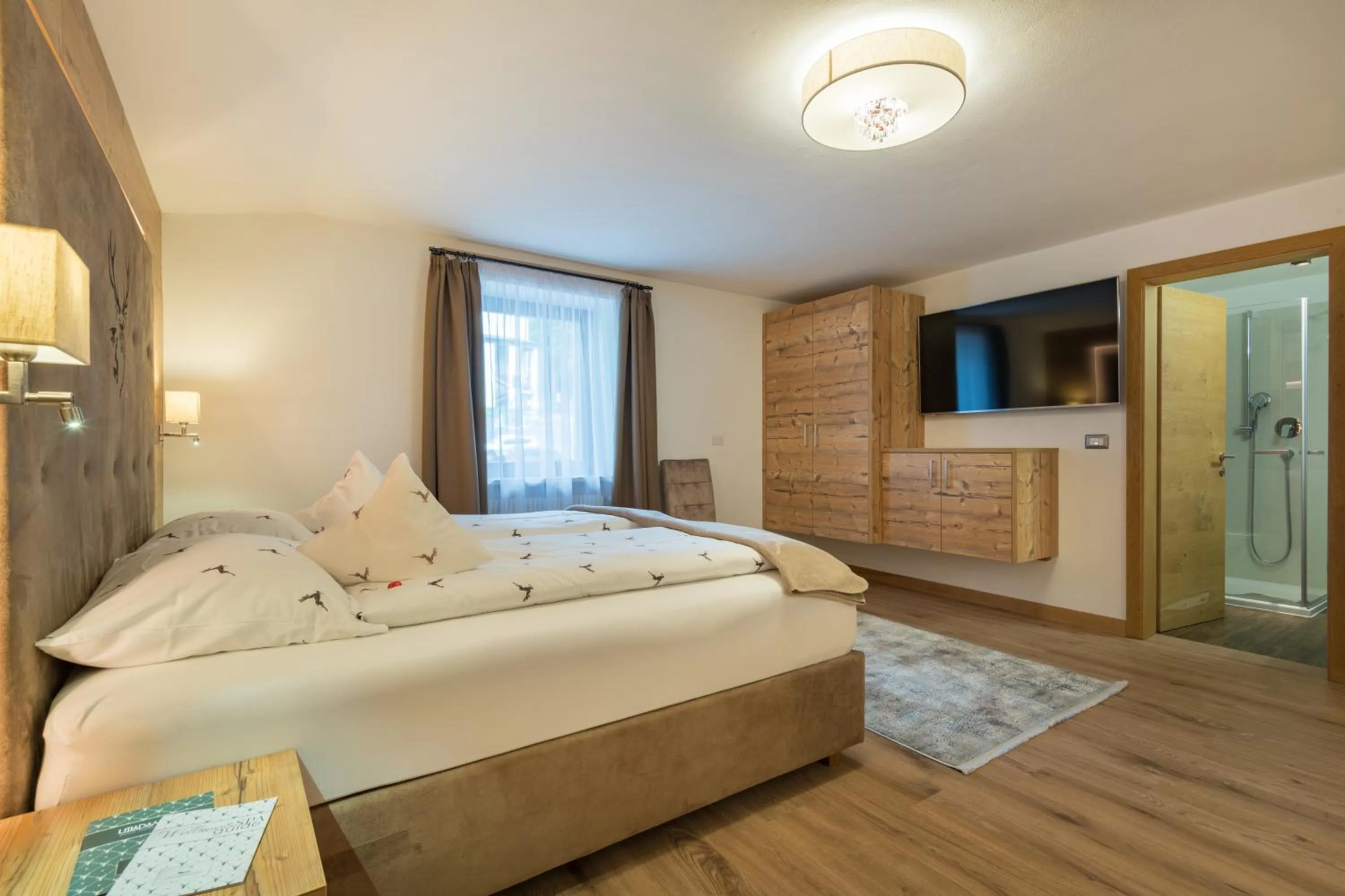 Bed in Hotel Jägerheim 3S