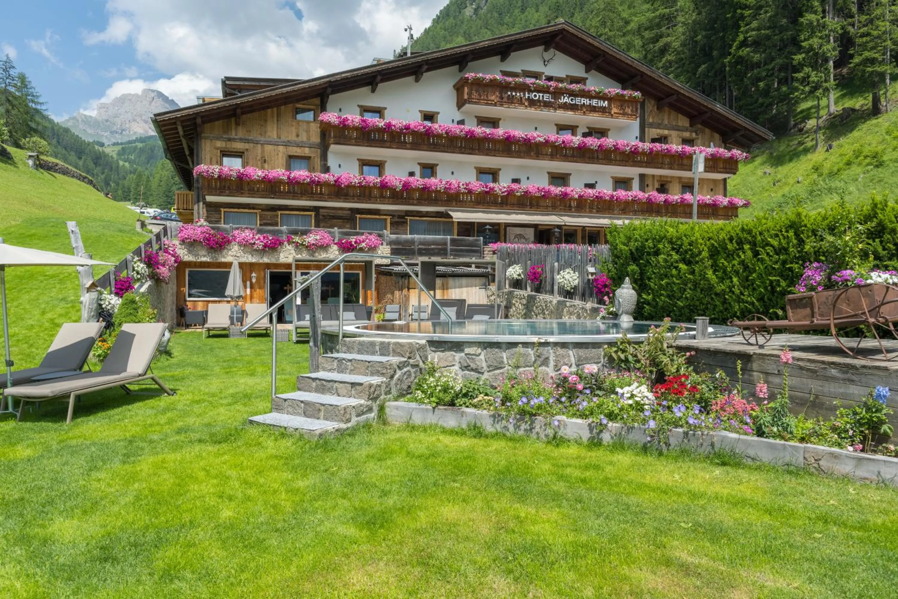 Property building in Hotel Jägerheim 3S