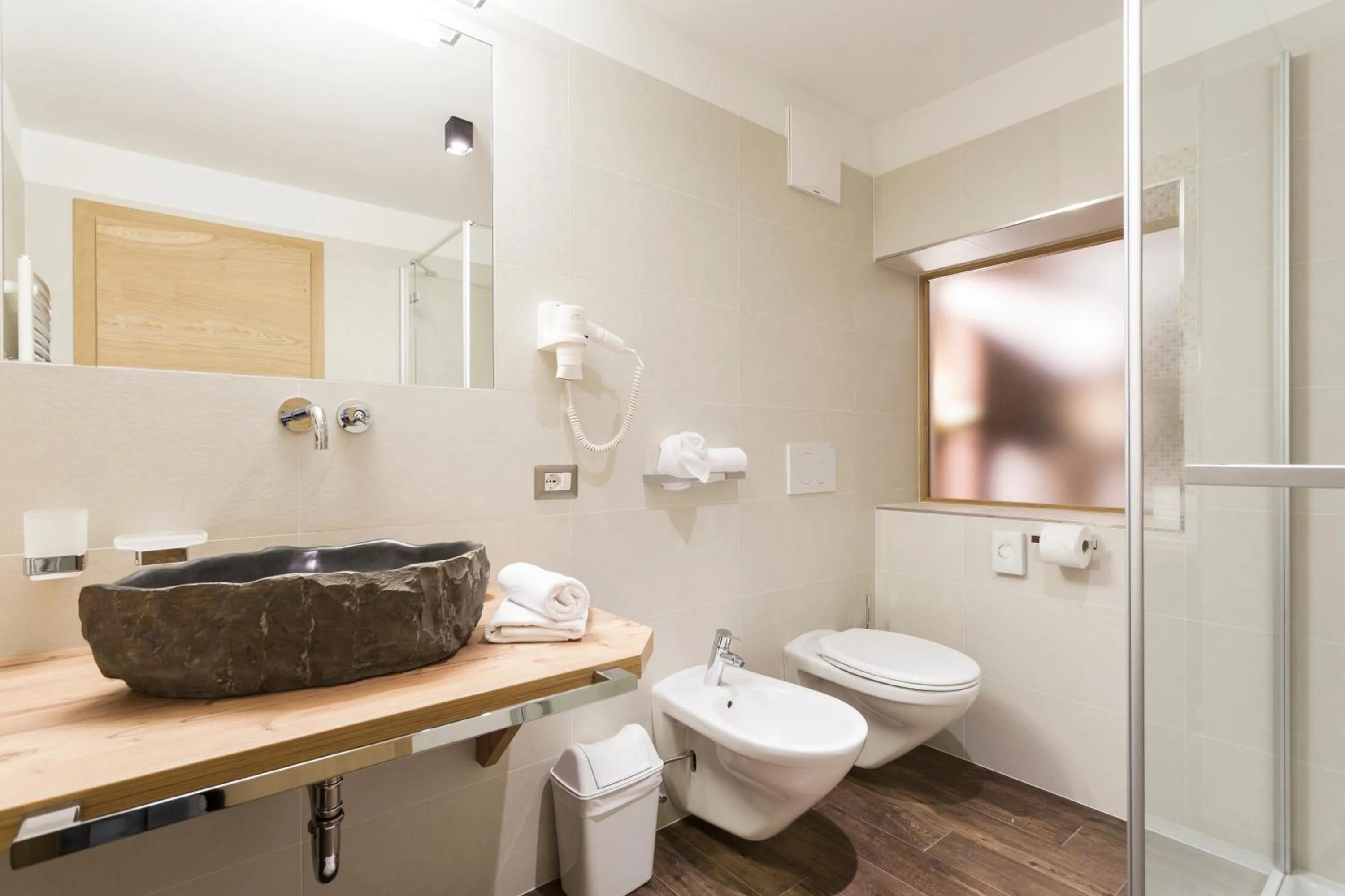 Bathroom in Hotel Jägerheim 3S