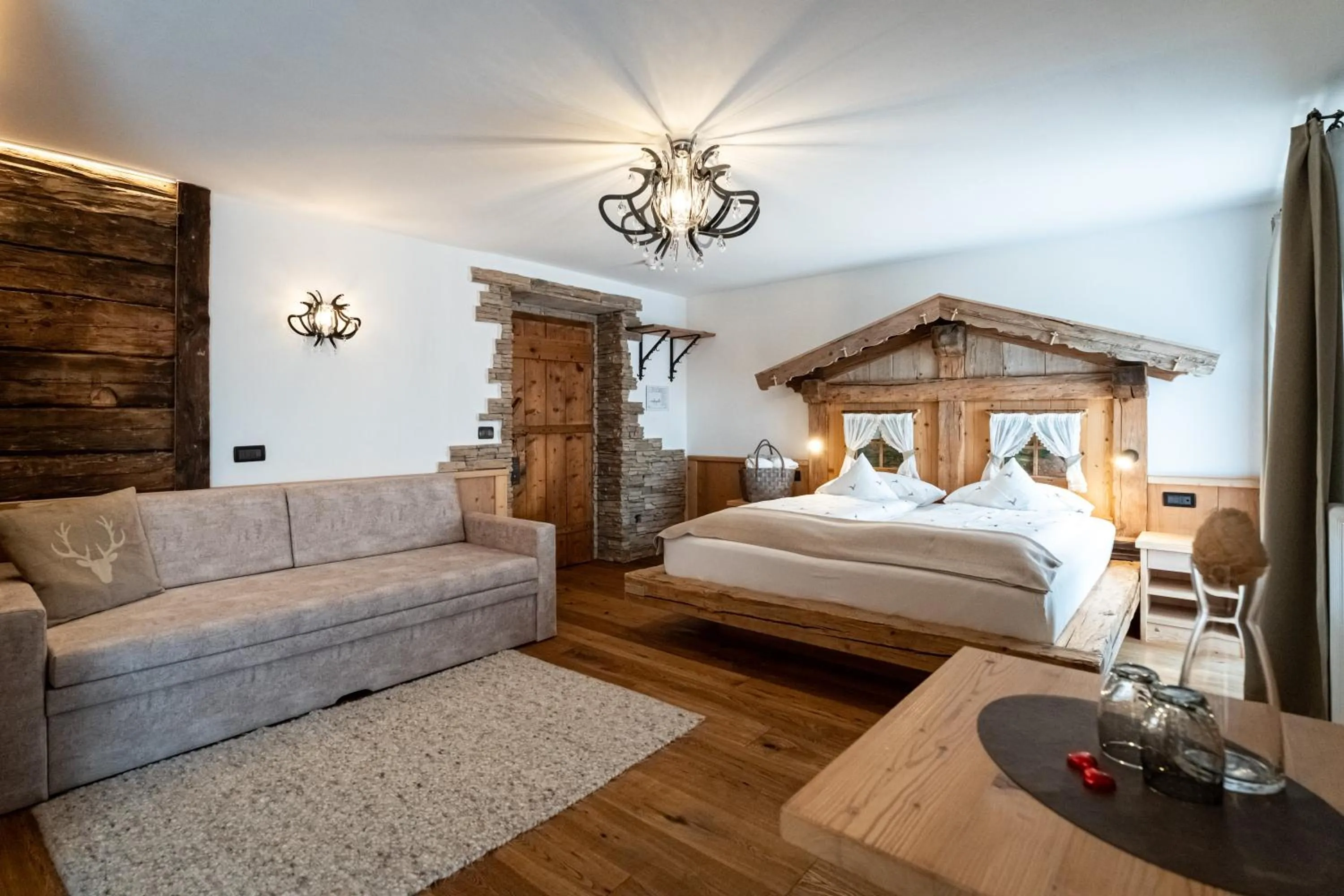 Bedroom, Bed in Hotel Jägerheim 3S