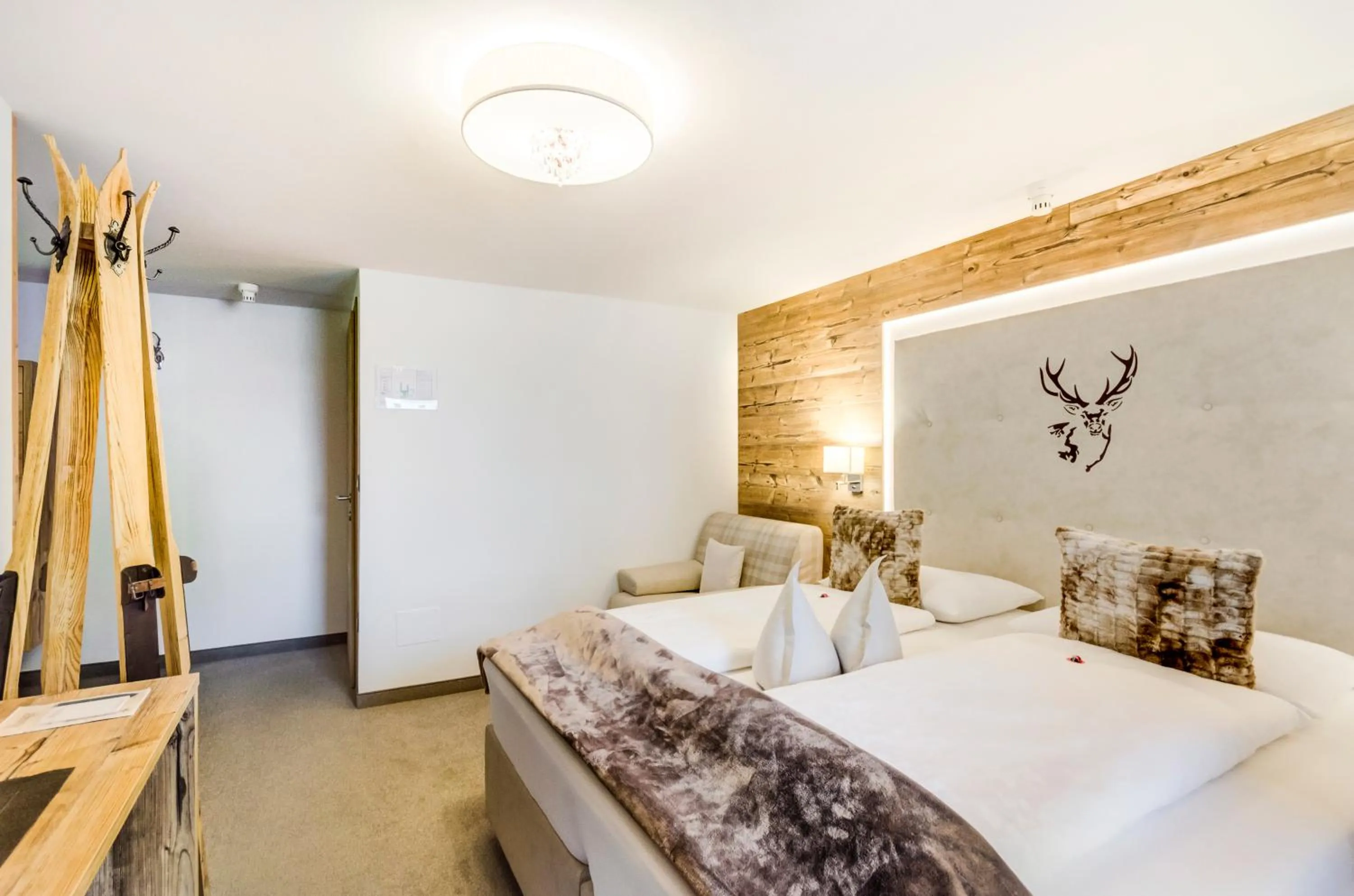 Bed in Hotel Jägerheim 3S