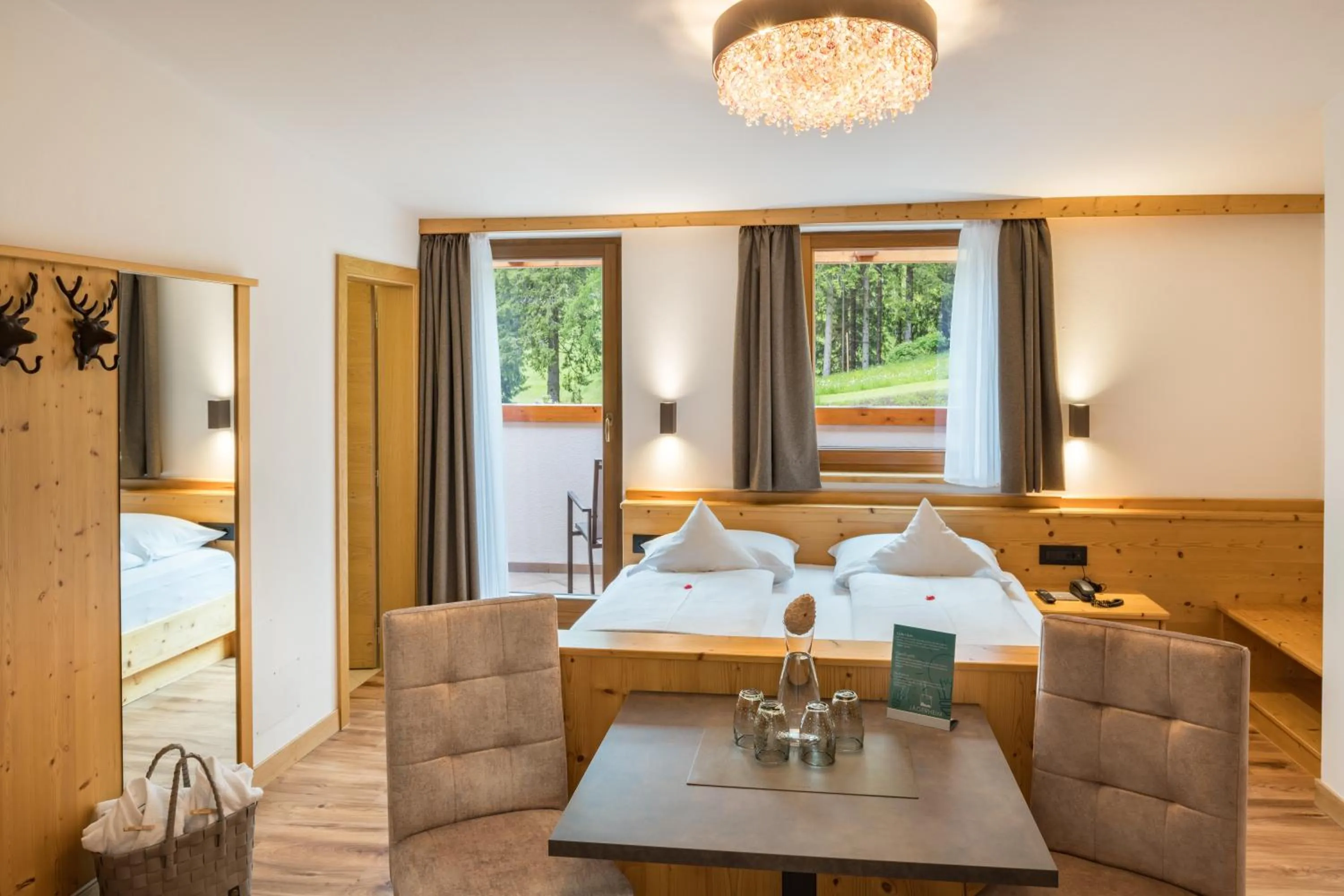 Bed in Hotel Jägerheim 3S