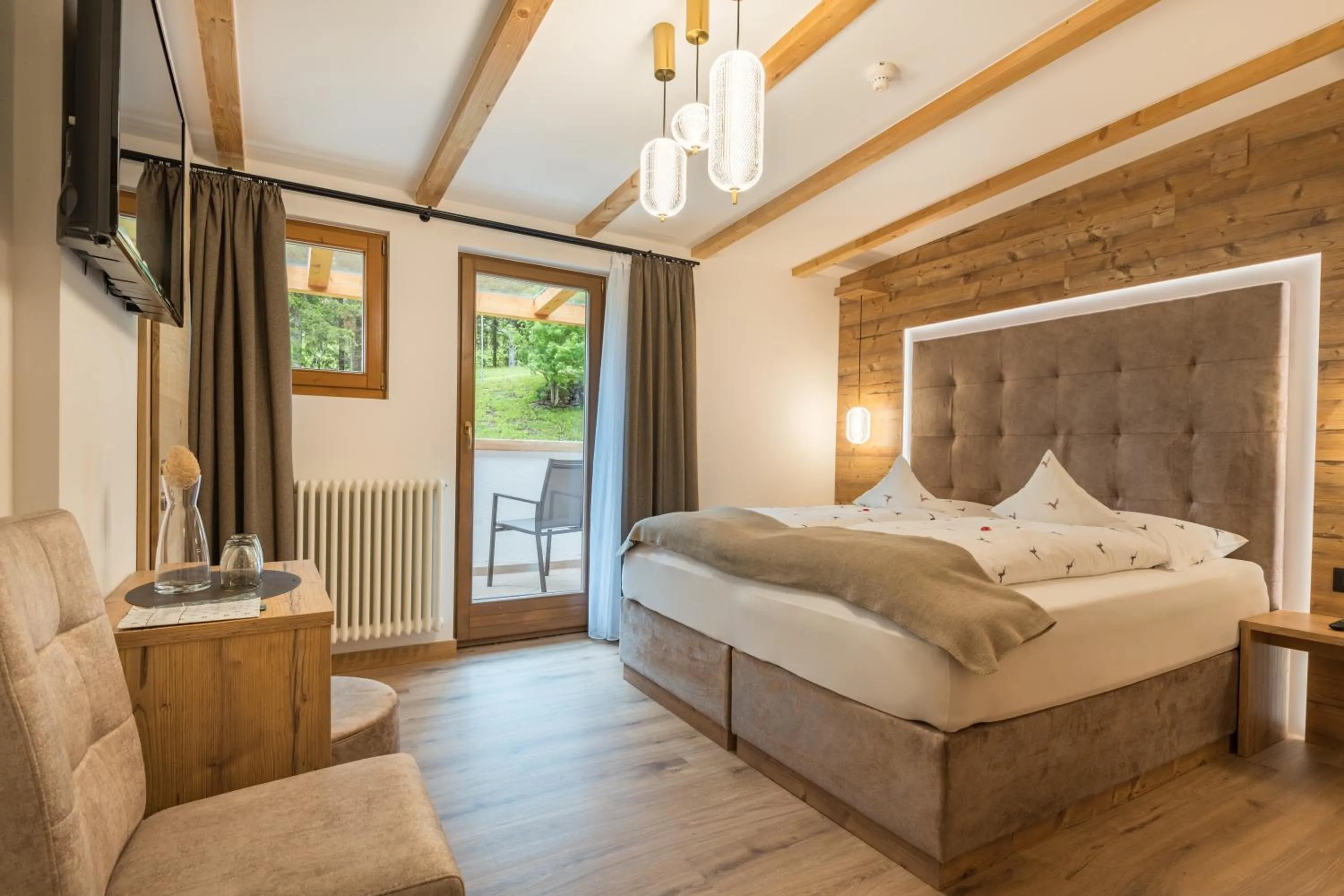 Bed in Hotel Jägerheim 3S