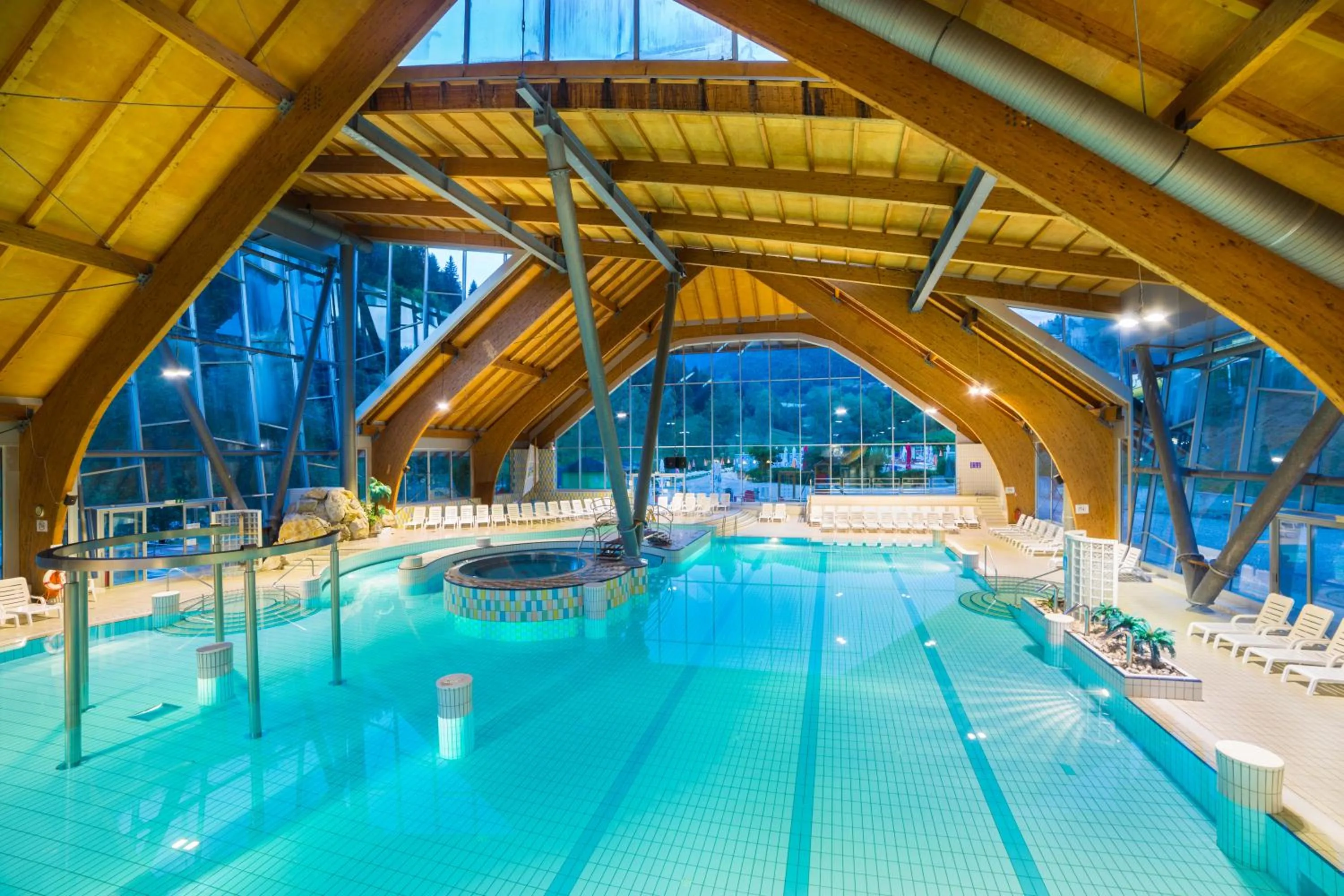Swimming pool in Eco Terme Snovik, Kamnik