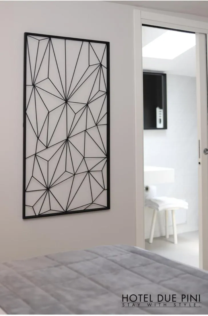 Bed in Hotel Due Pini