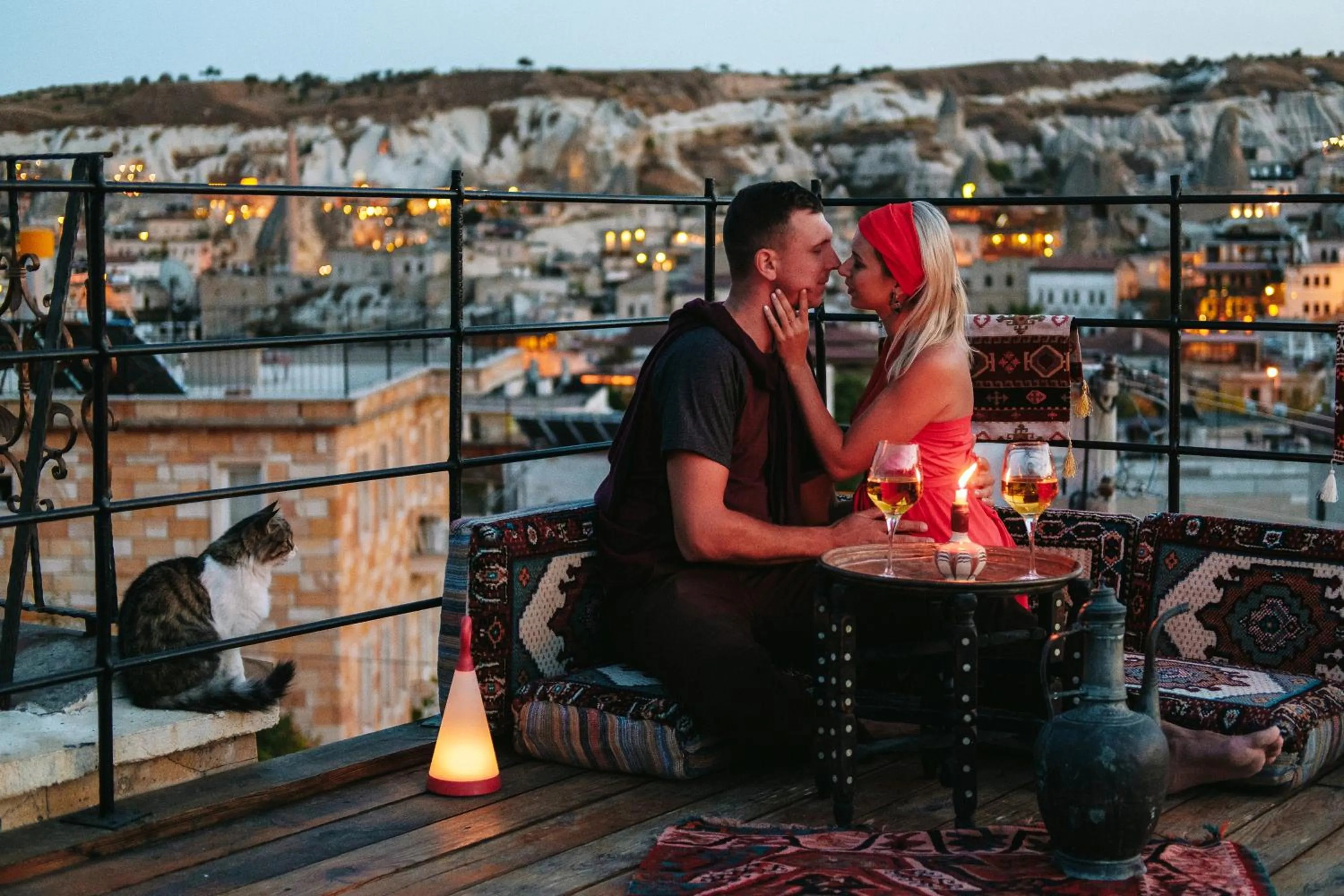 Patio in Karadut Cave Hotel