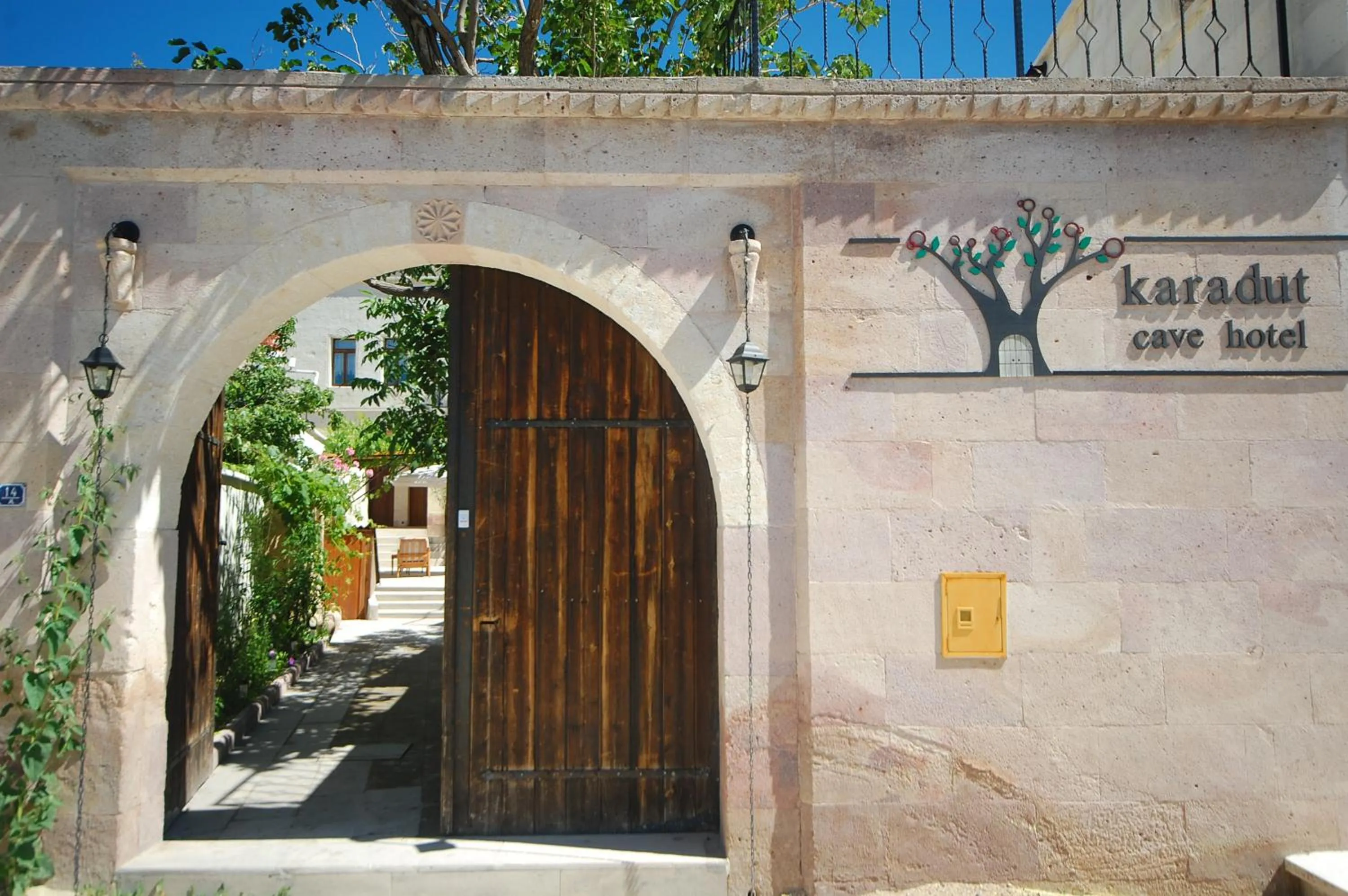 Facade/entrance in Karadut Cave Hotel