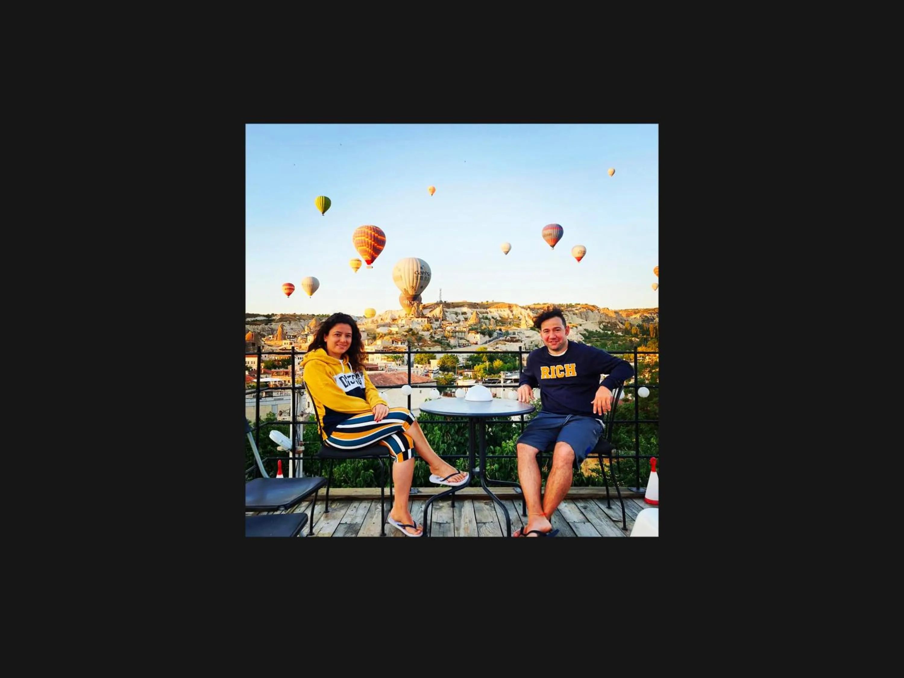 Patio in Karadut Cave Hotel