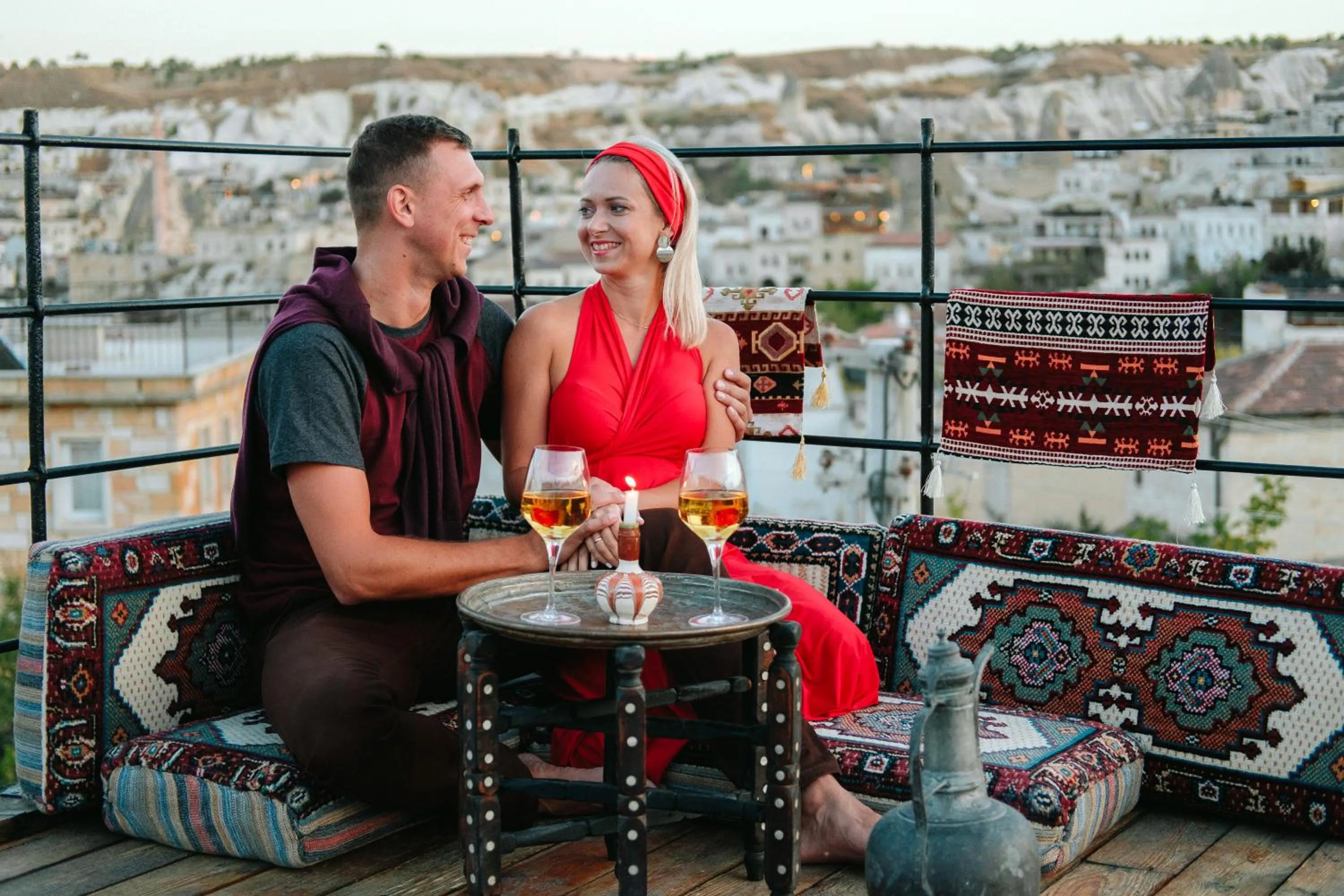Patio in Karadut Cave Hotel