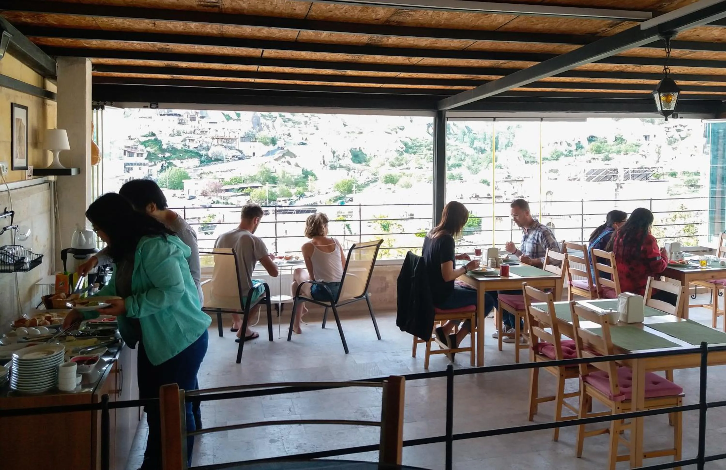 Breakfast in Karadut Cave Hotel