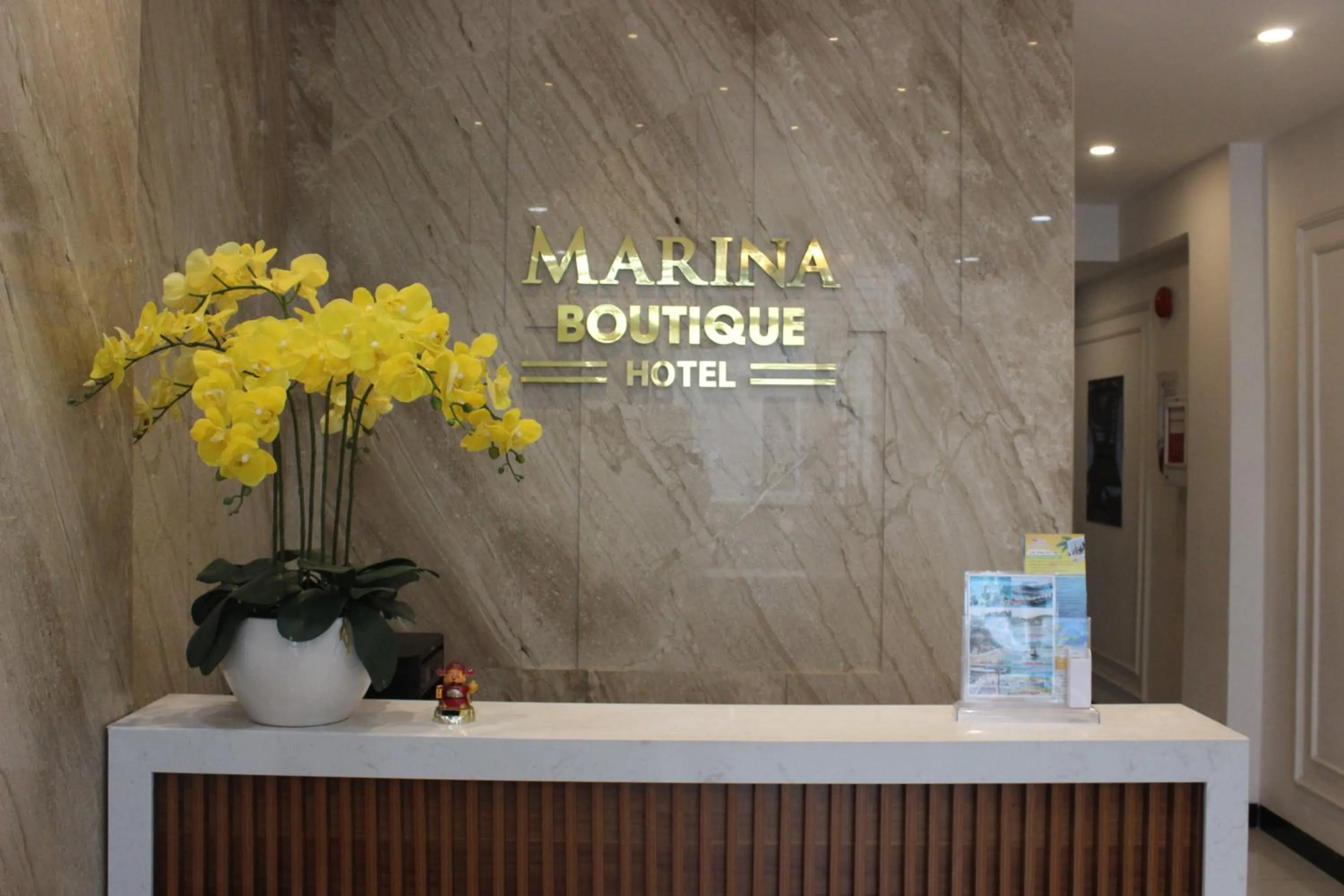 Property building, Lobby/Reception in Marina Boutique Hotel