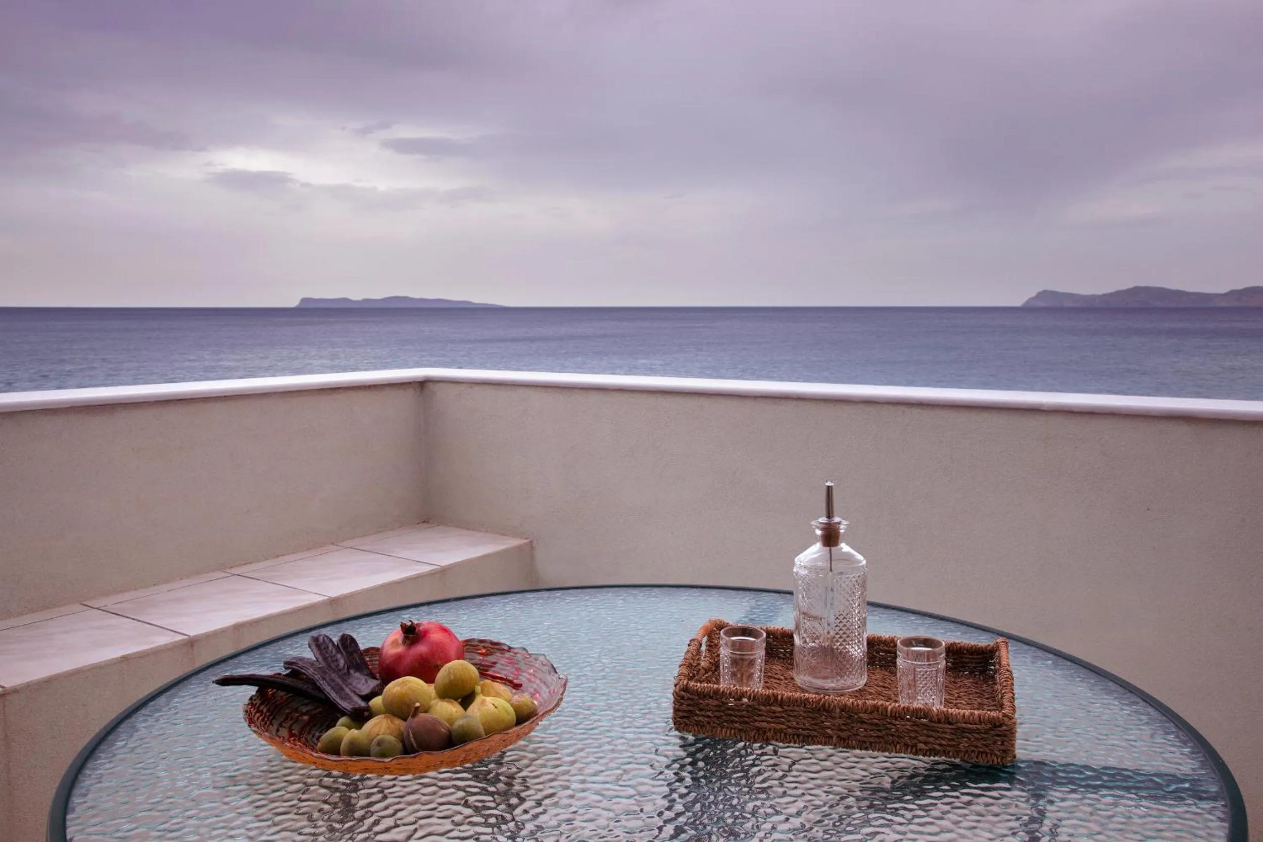 City view in Minos Apartments & Studios