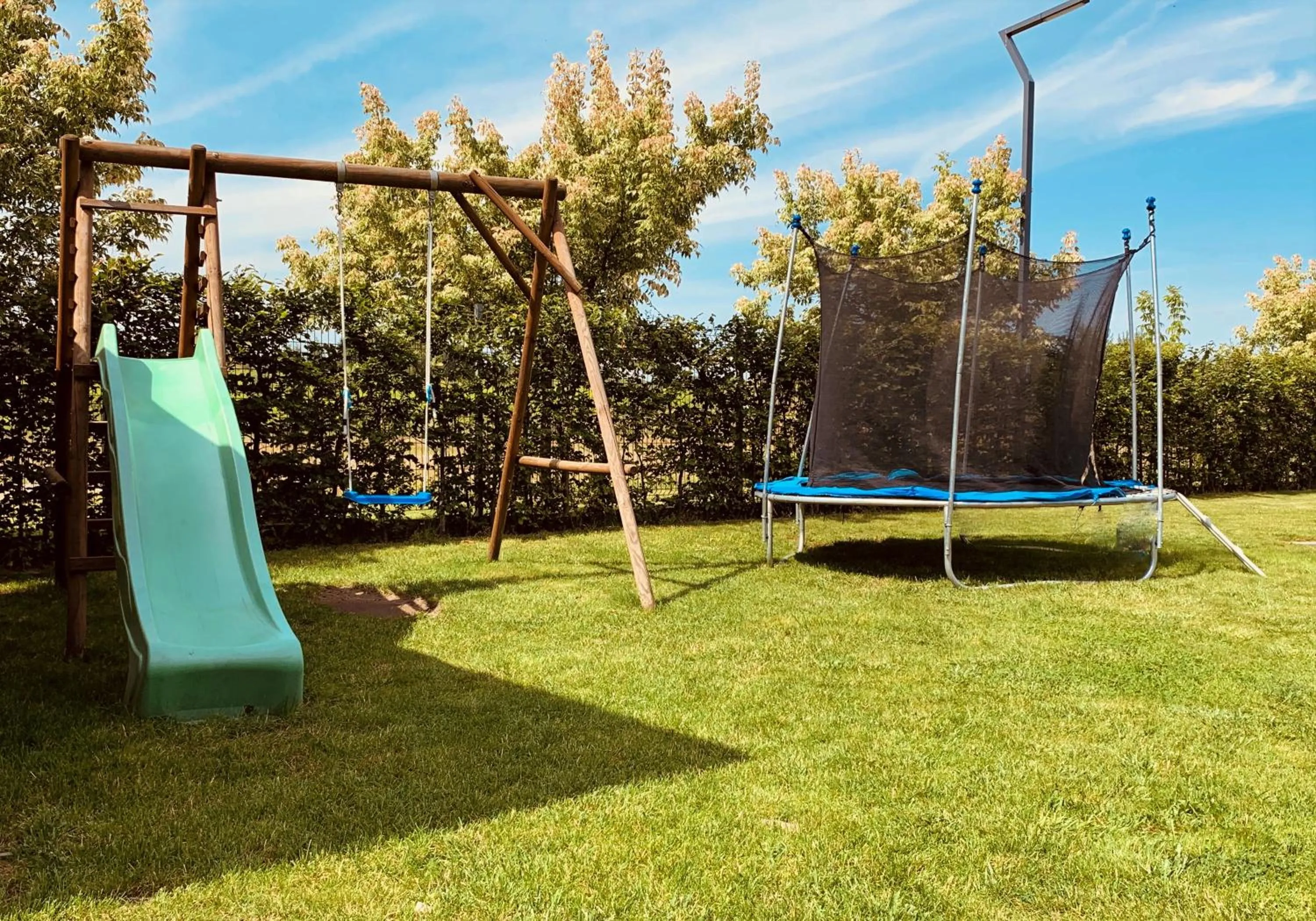 Children play ground in Złoty Staw