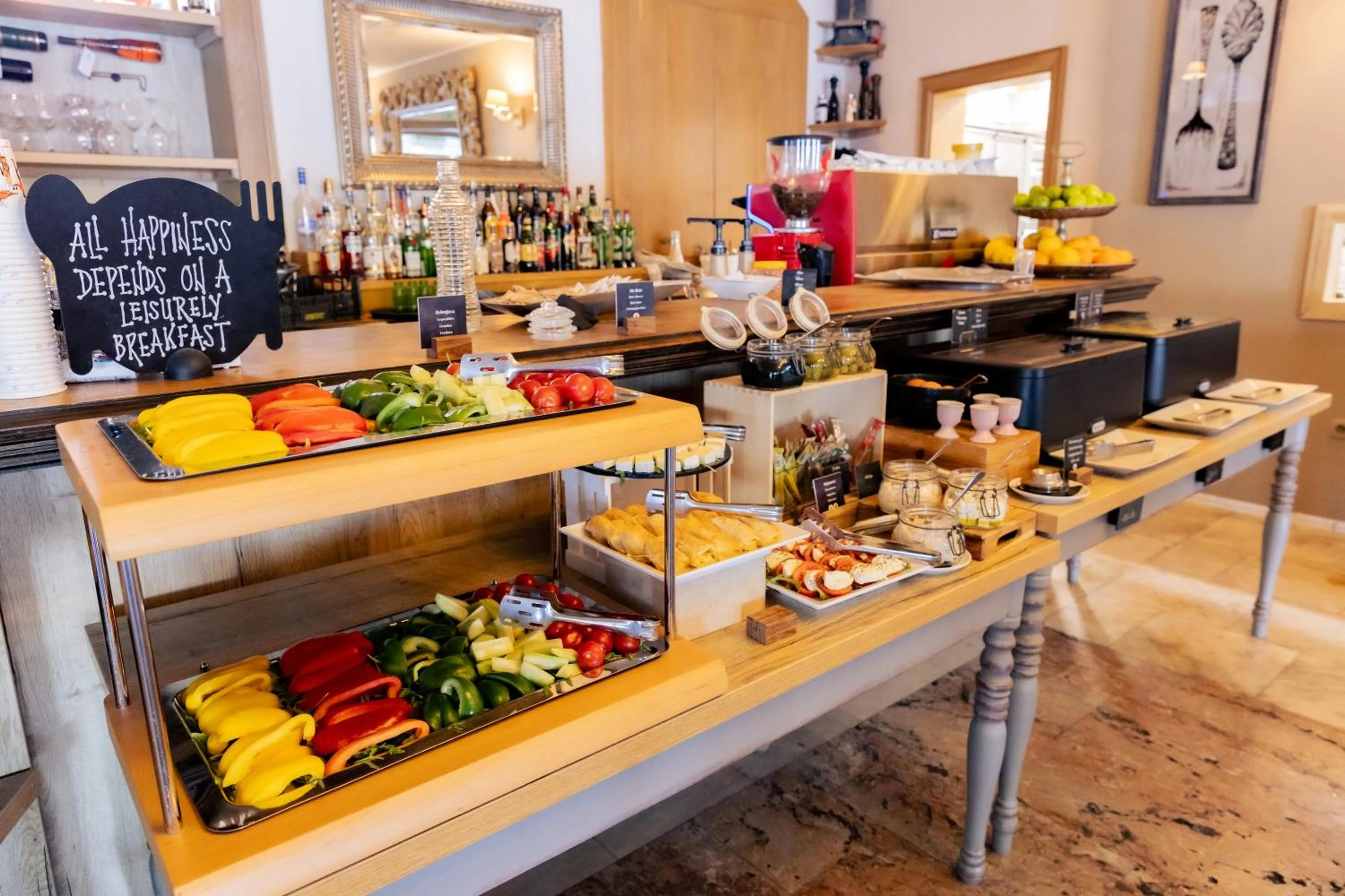 Buffet breakfast in Hotel Piran