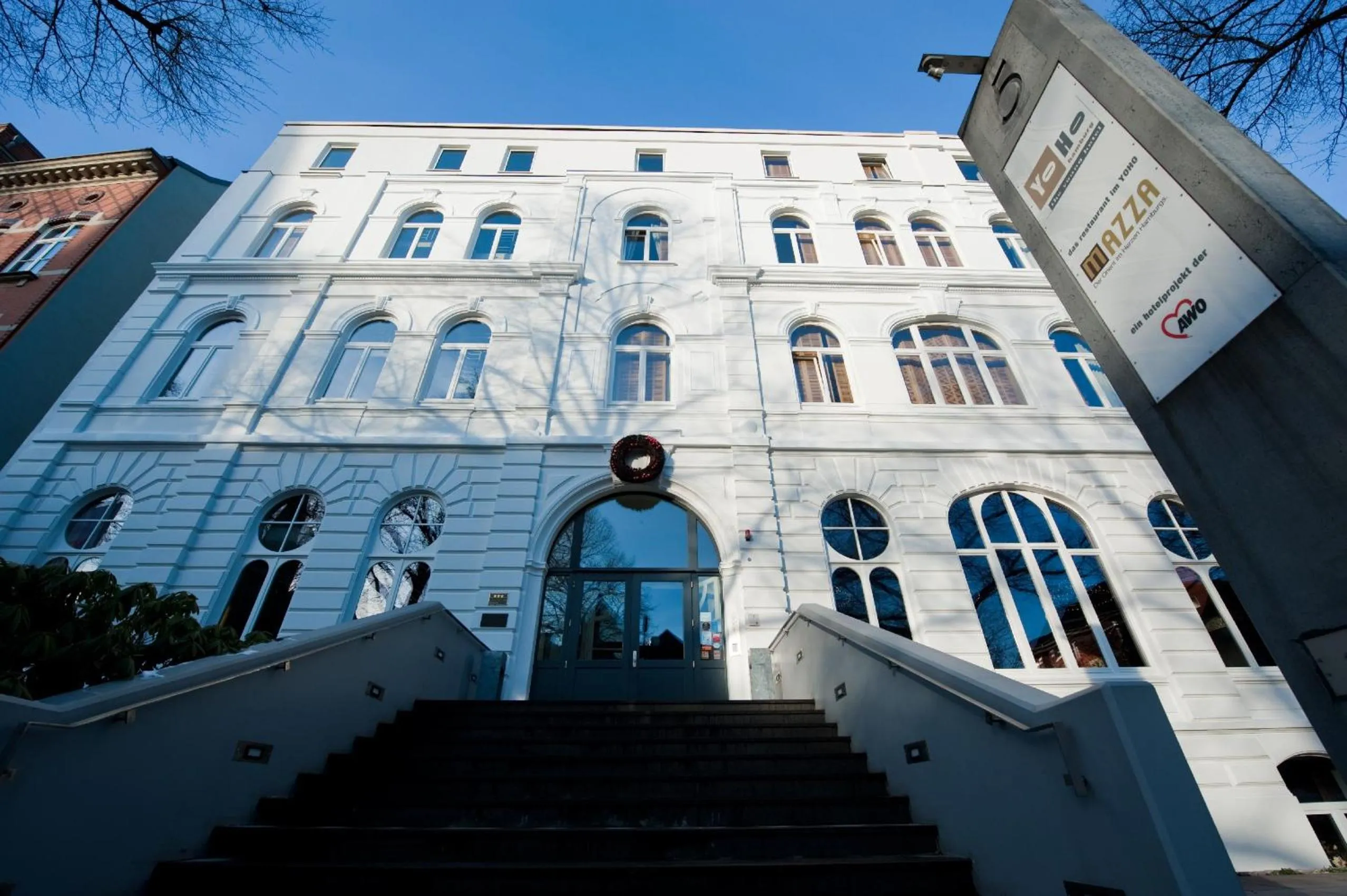 Facade/entrance in YoHo - The Young Hotel