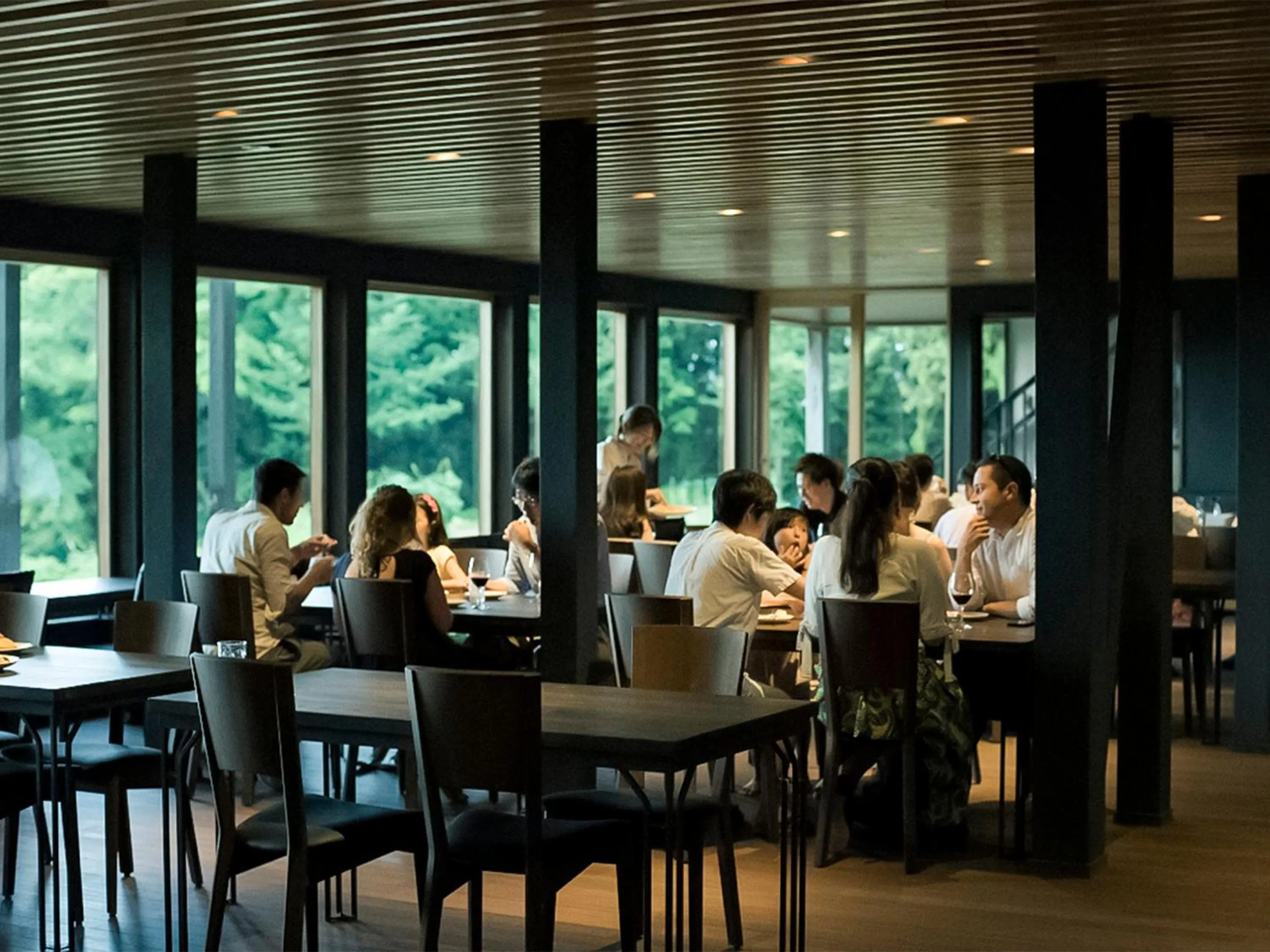 Lounge or bar in Auberge 醸す森 "kamosu mori"