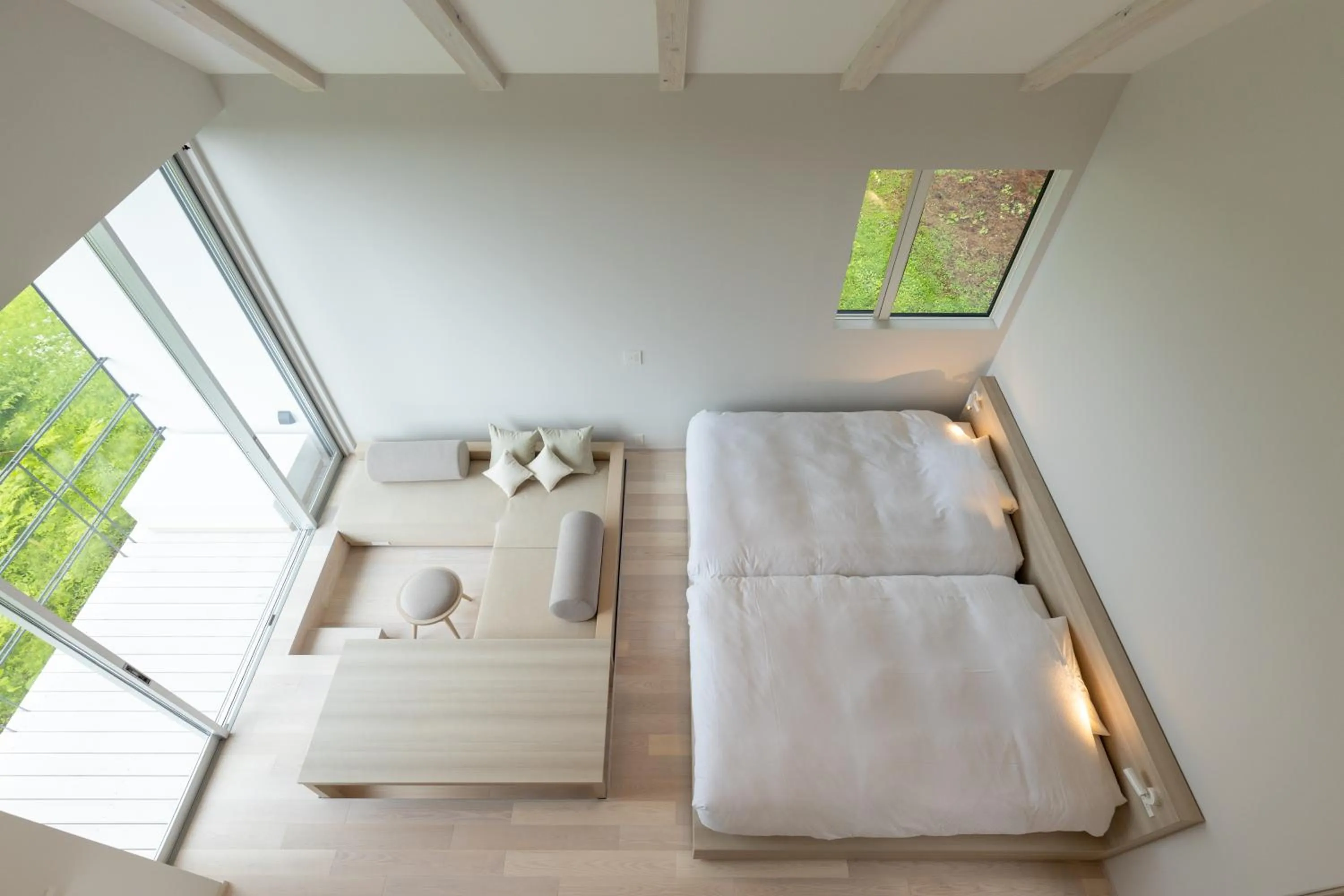 Bedroom in Auberge 醸す森 "kamosu mori"