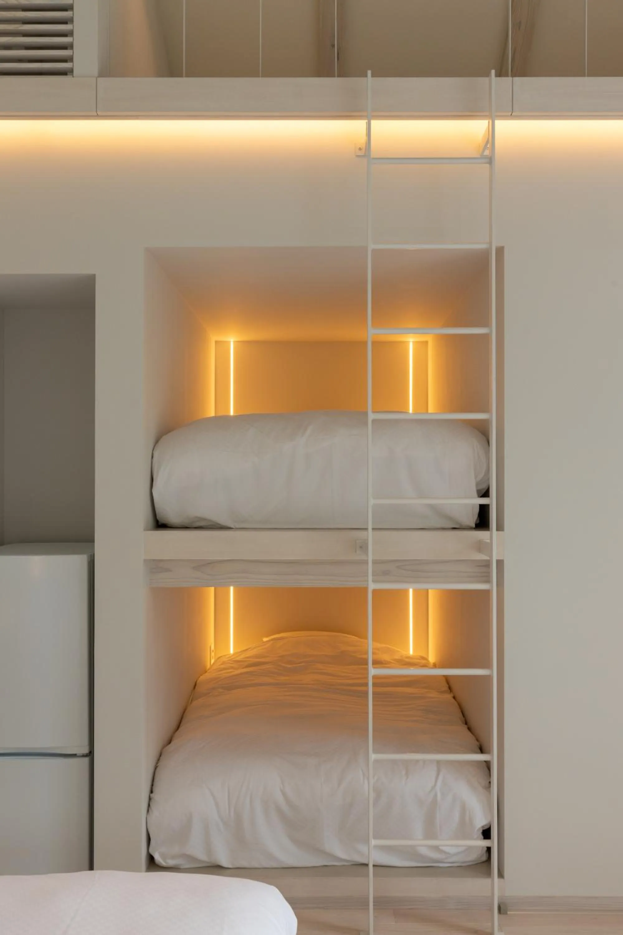 Bed in Auberge 醸す森 "kamosu mori"