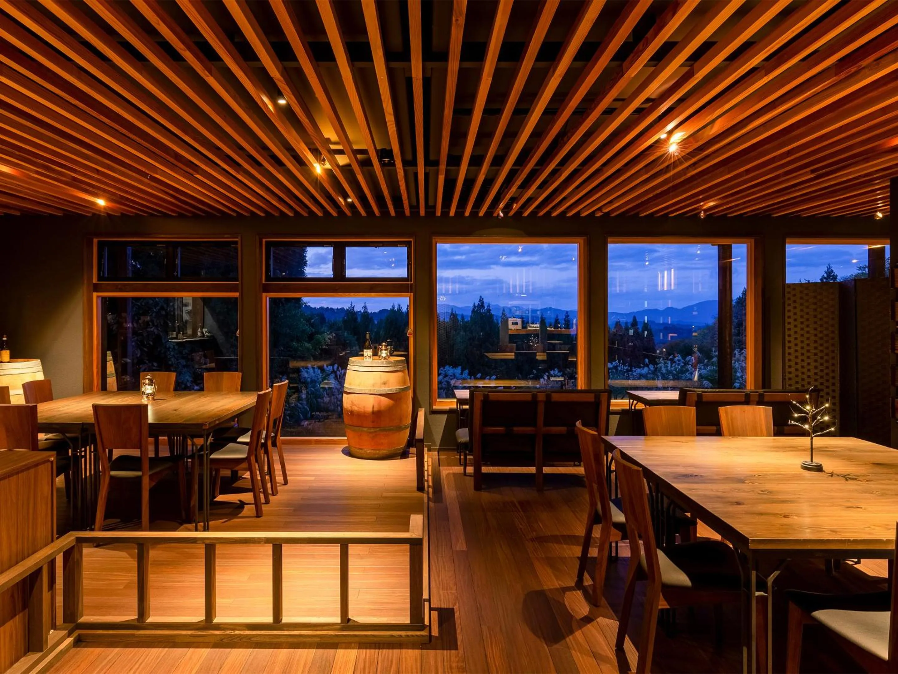 Lounge or bar in Auberge 醸す森 "kamosu mori"