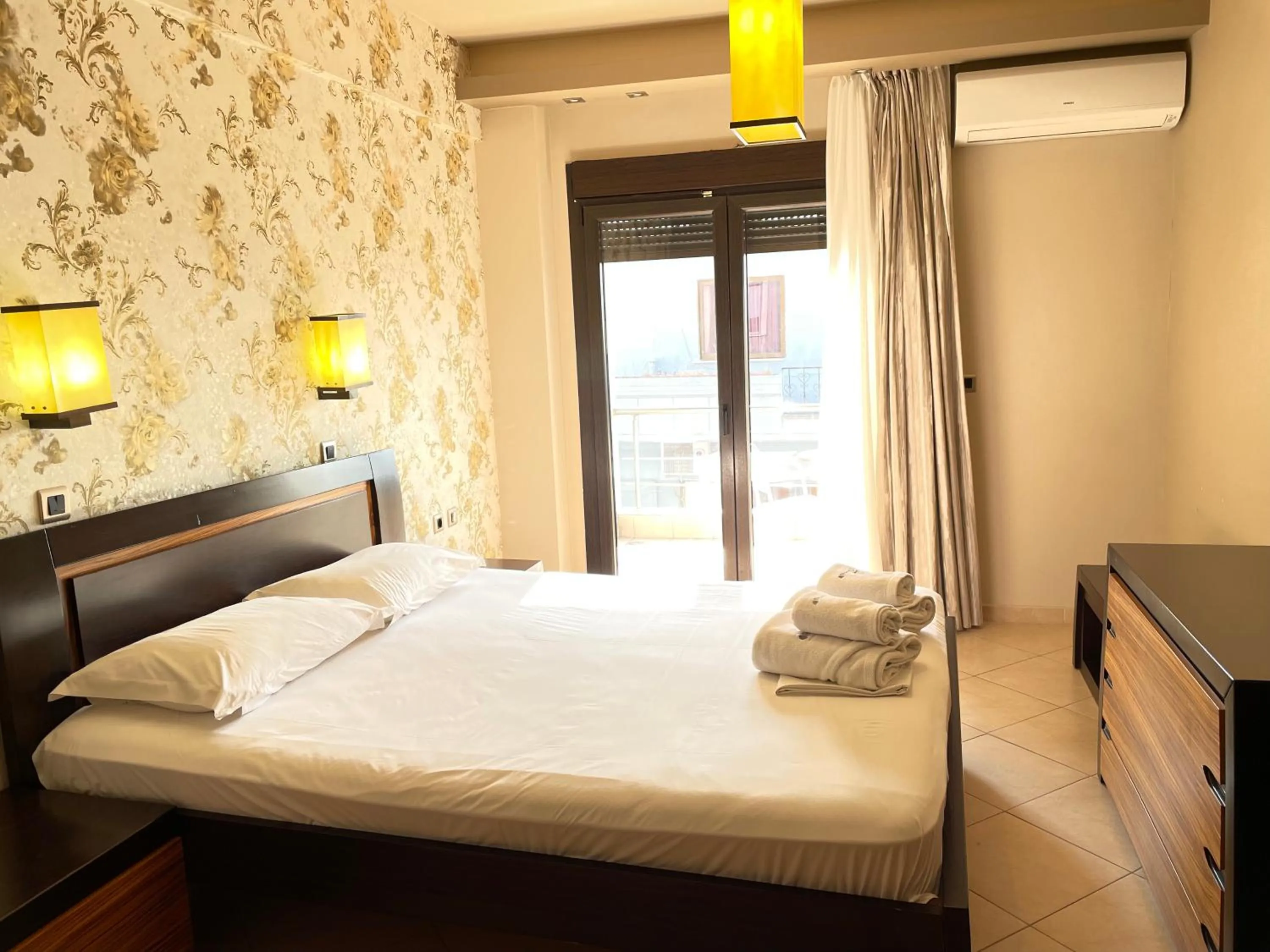 Bed in Porto Del Sol Hotel