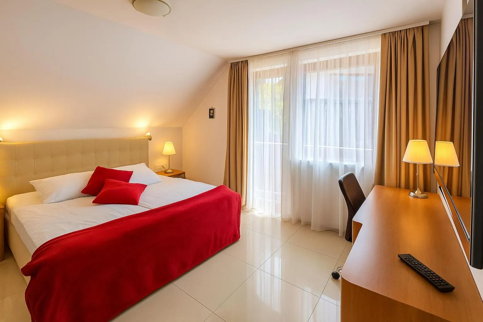 Bed in Aparthotel Gaja