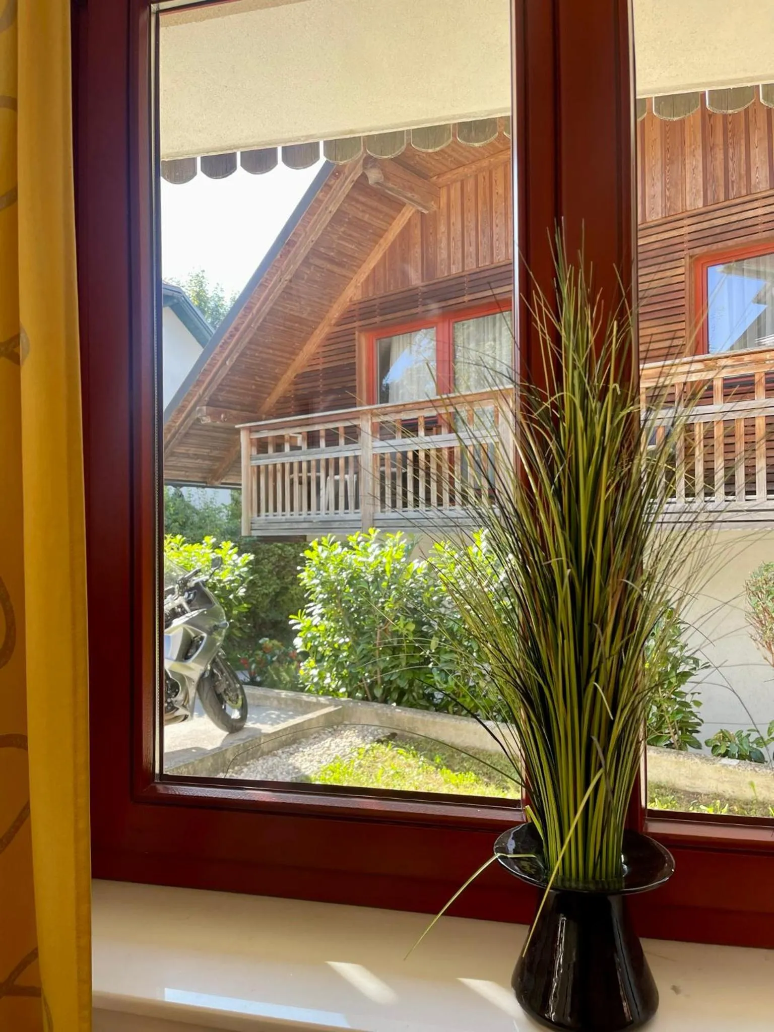 Garden view in Aparthotel Gaja