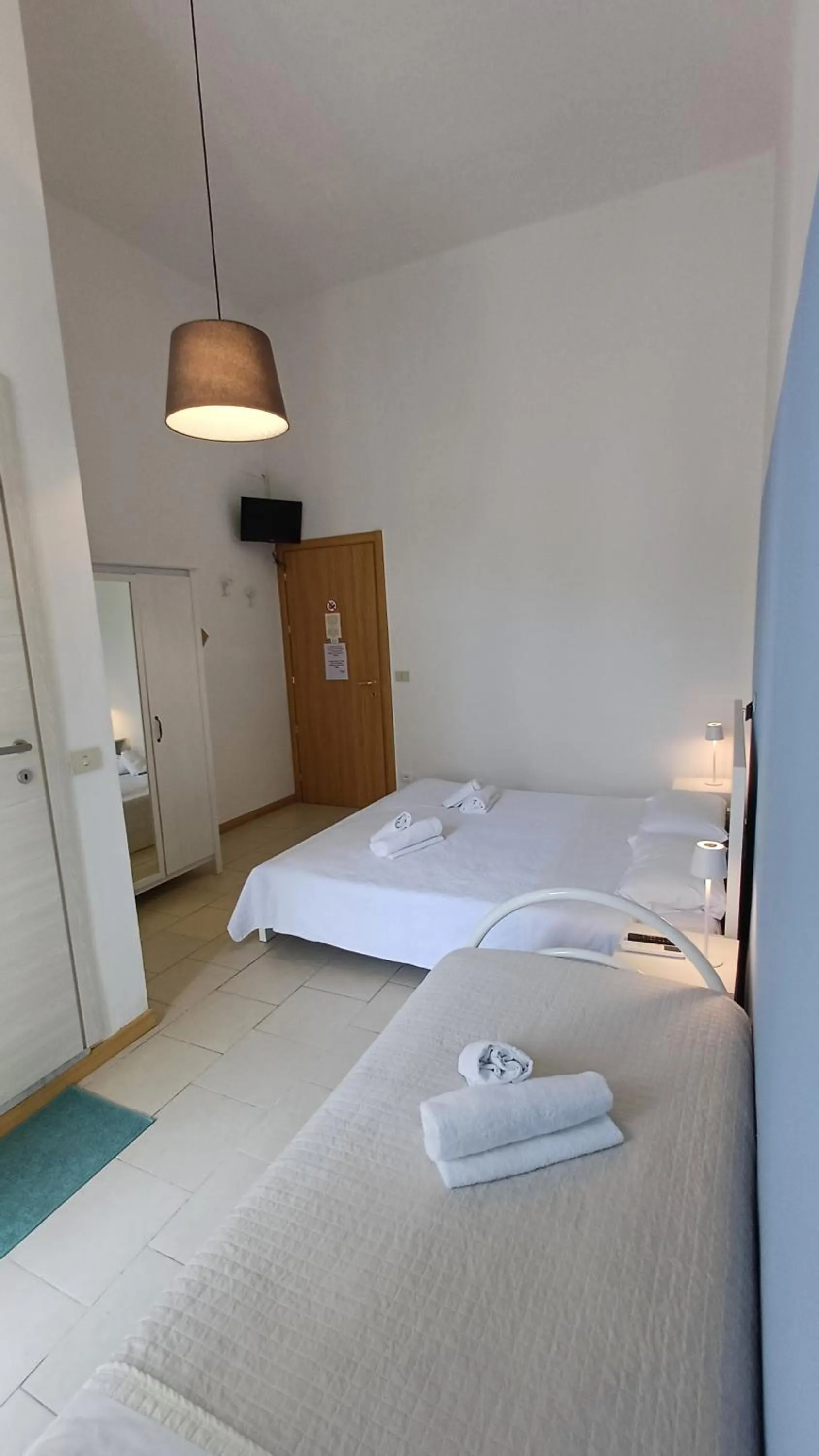 Bed in Hotel Canarco