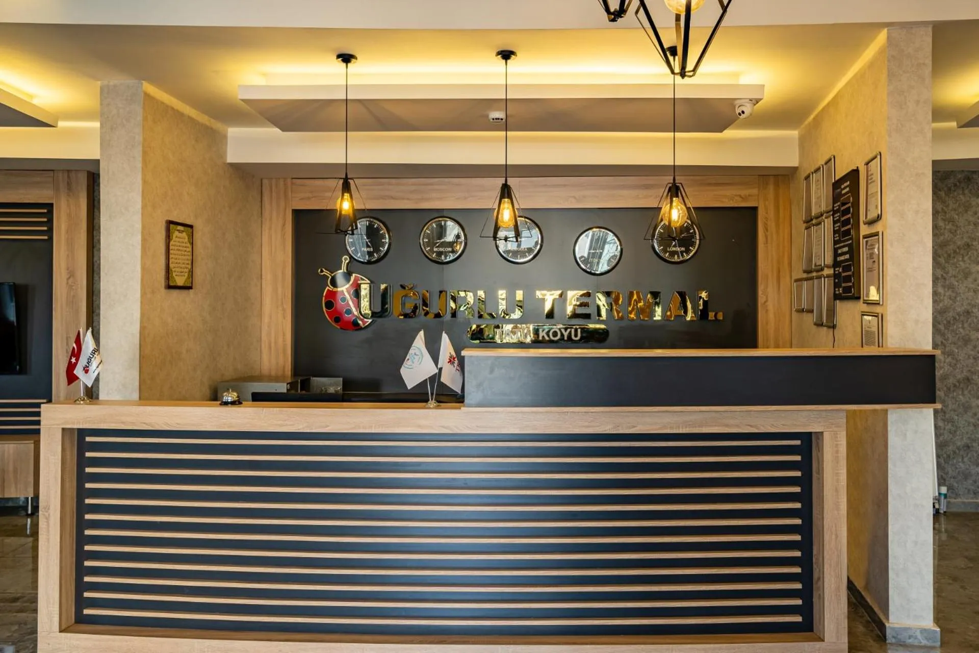 Lobby or reception in Ugurlu Termal Tatil Köyü